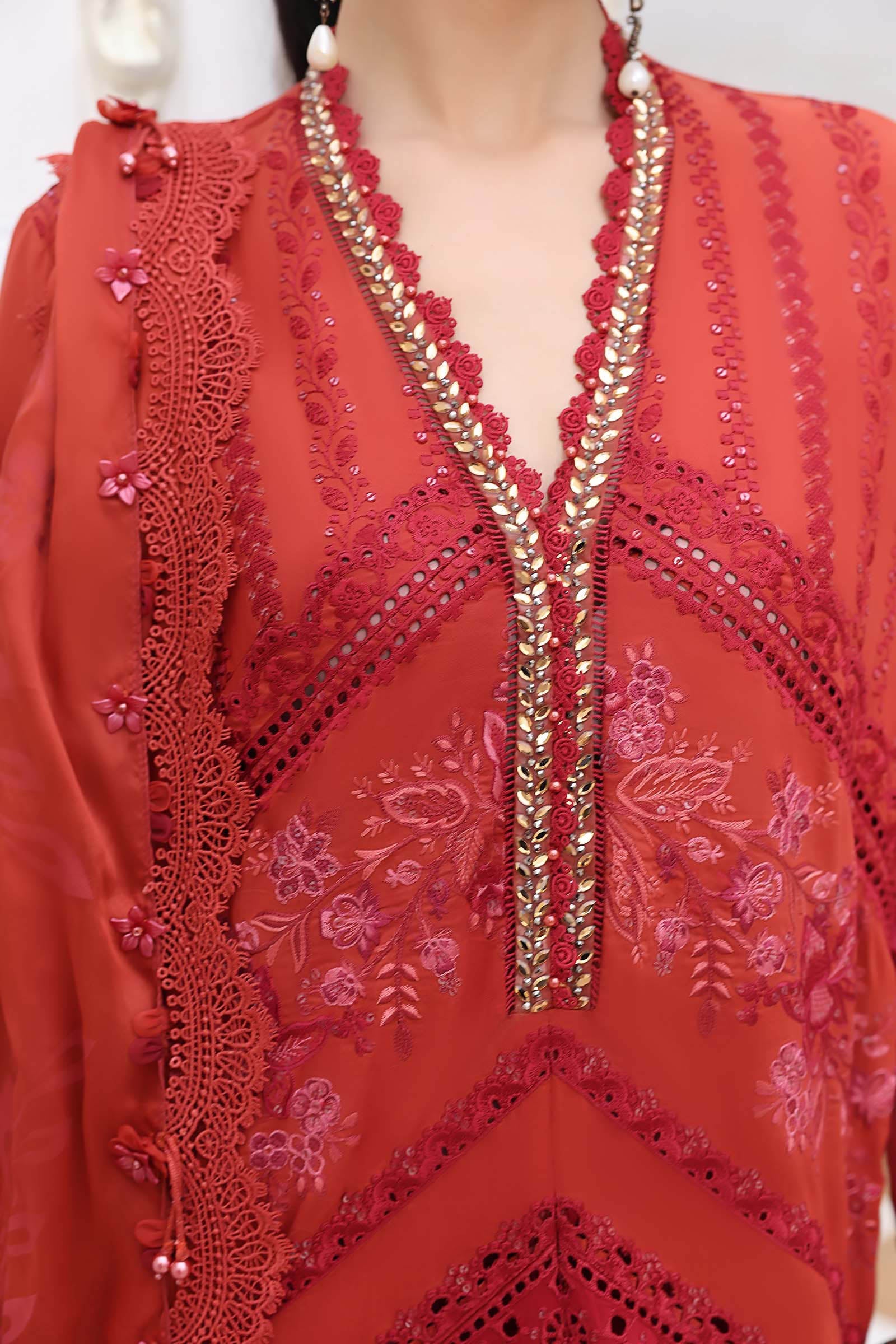 Maria B EL-26-13 Style — Mairaz Lawn Suit