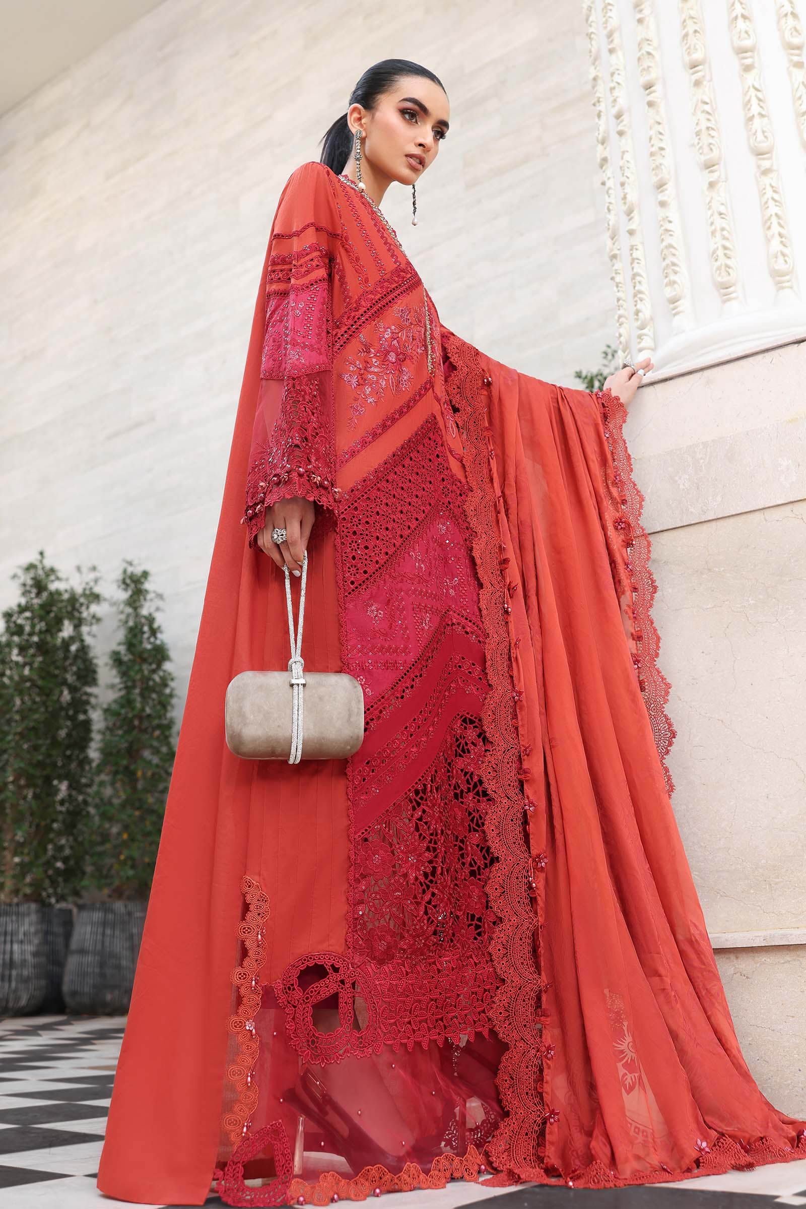 Maria B EL-26-13 Style — Mairaz Lawn Suit