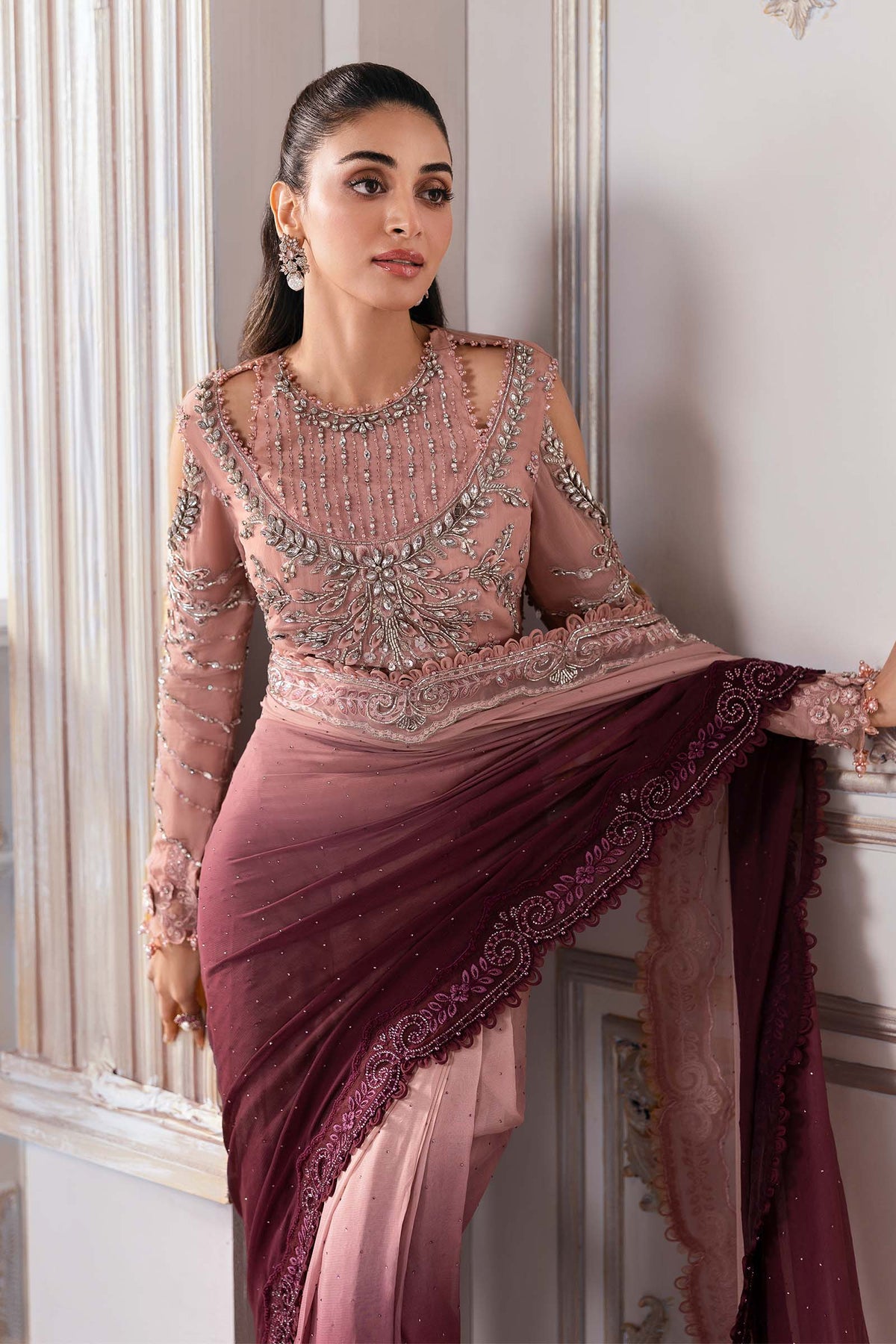 BD-3001 Ash Pink Ombré Style | Made by MAIRAZ