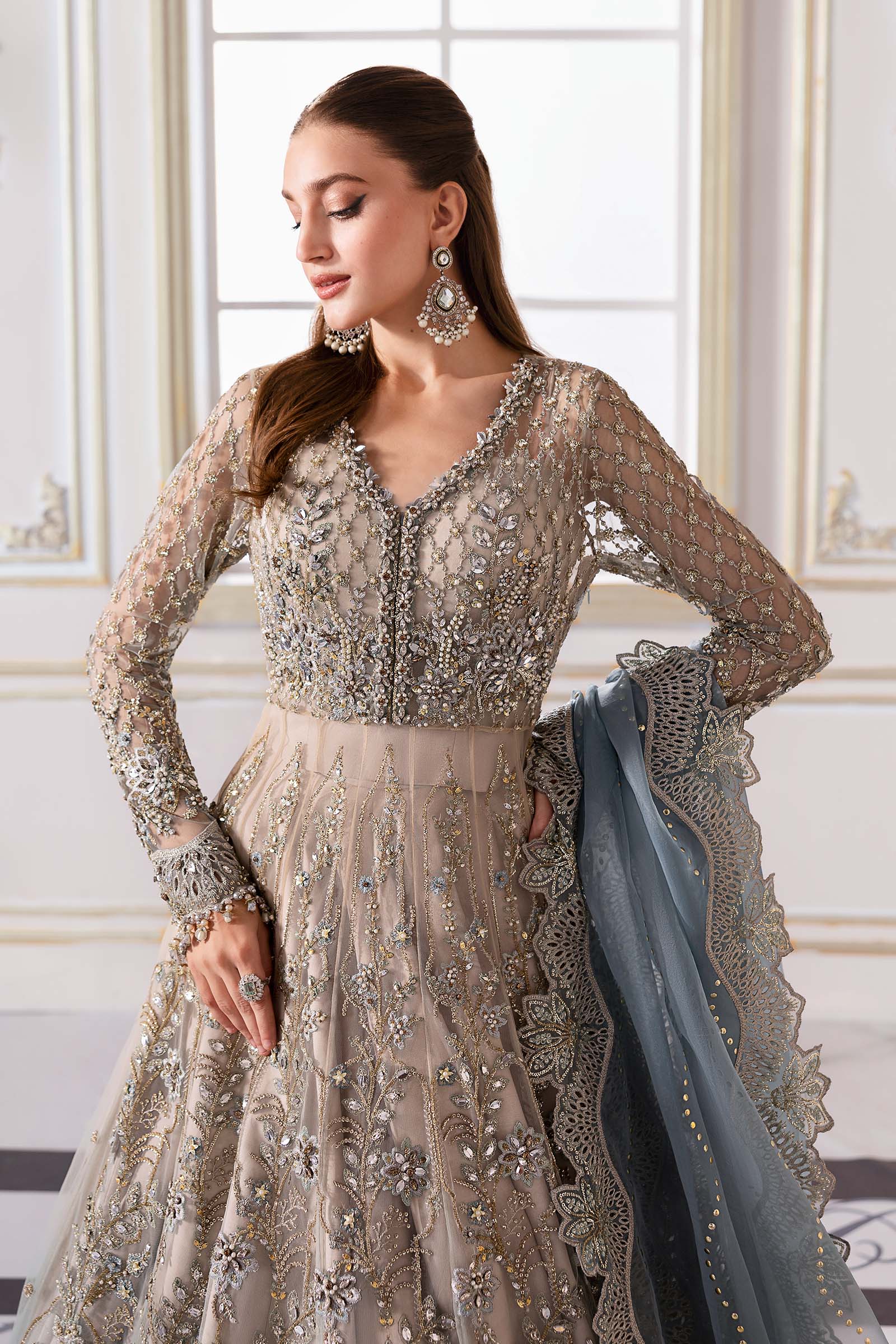 Maria B – BD-3002 Style (Coffee to Aqua)