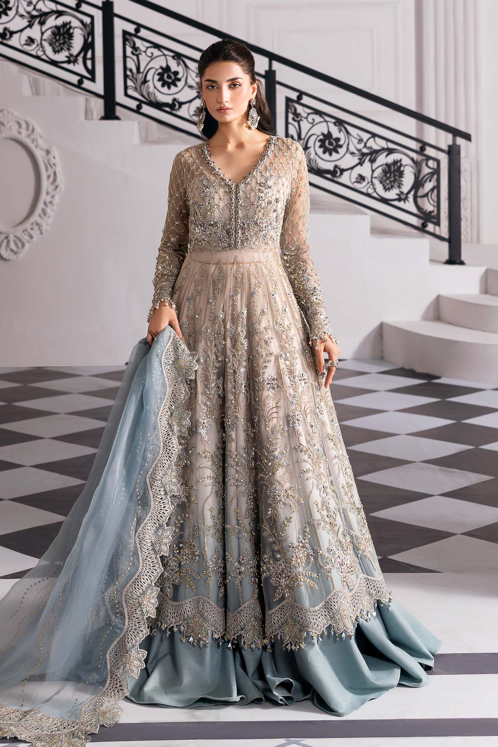 Maria B – BD-3002 Style (Coffee to Aqua)
