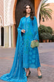 3 Piece Unstitched Embroidered Lawn Suit