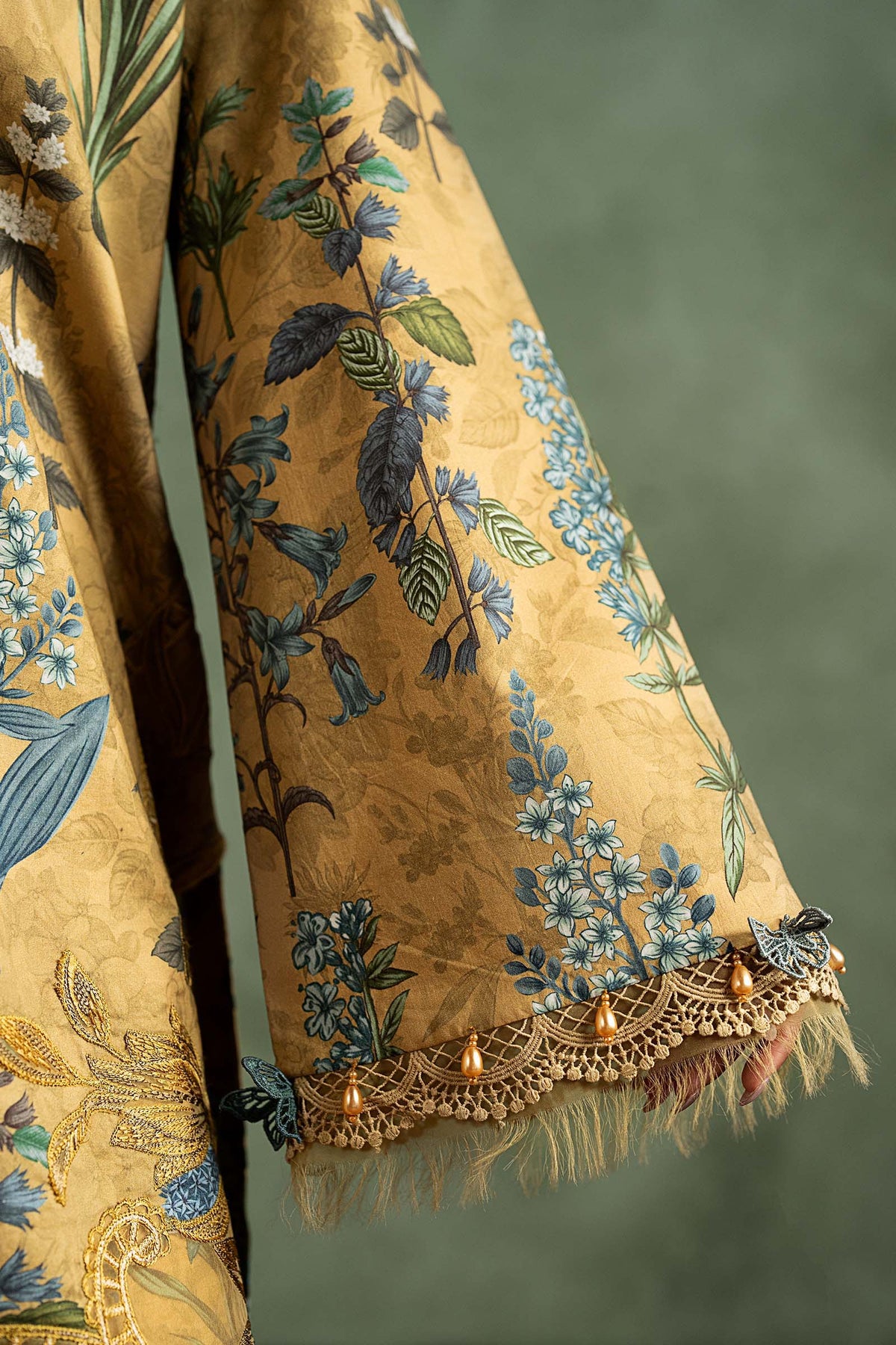 3 Piece Embroidered Cambric Suit