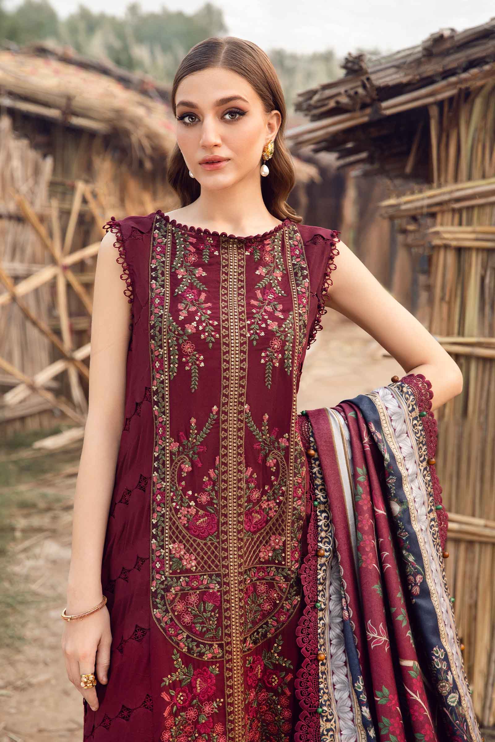 3 Piece Embroidered Lawn Suit