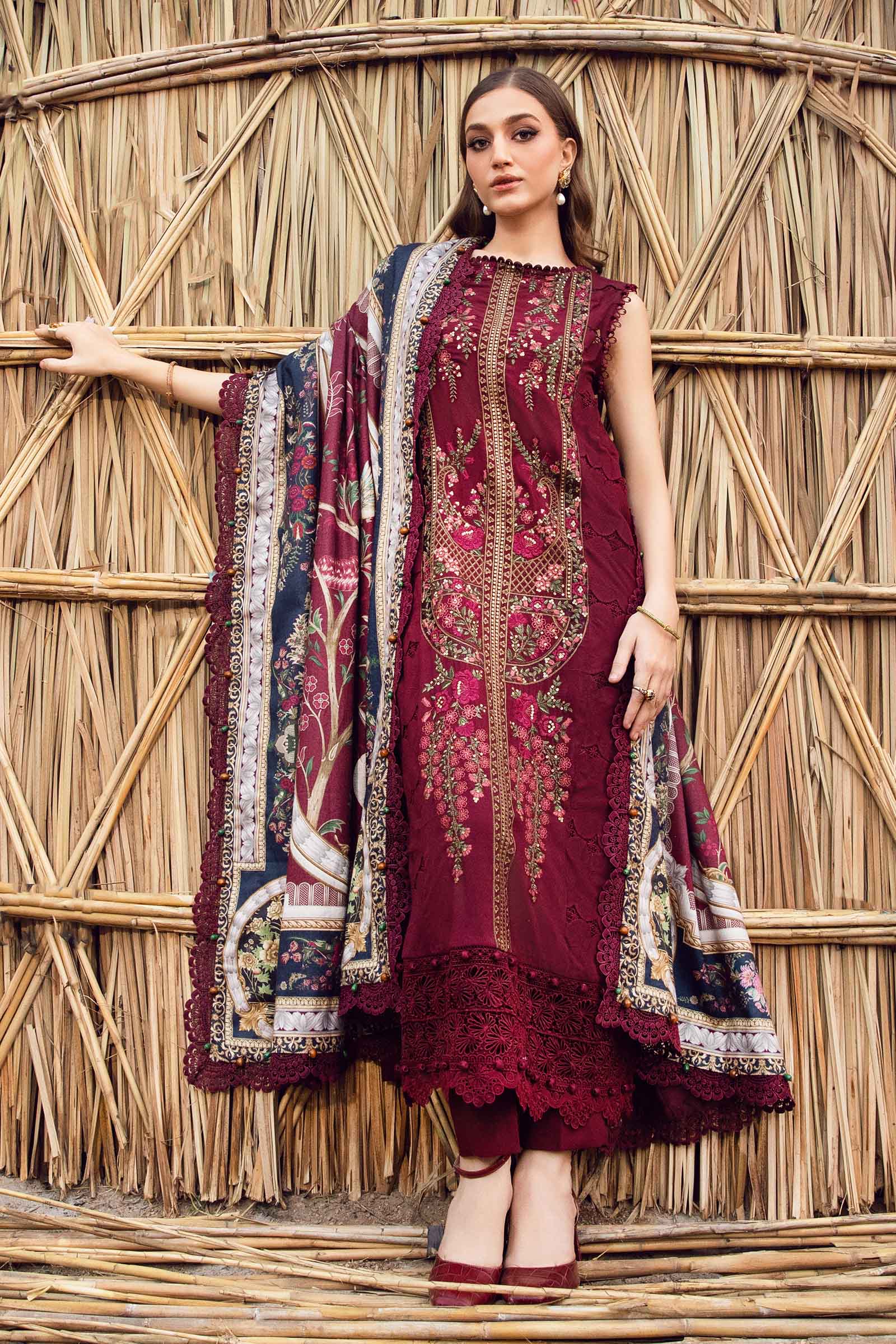 3 Piece Embroidered Lawn Suit