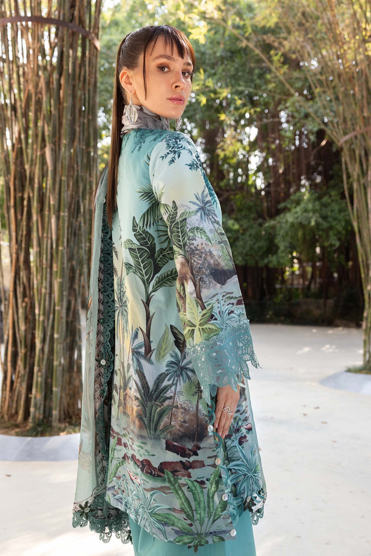 3 Piece Unstitched Embroidered Lawn Suit - MPA2907-999-00A