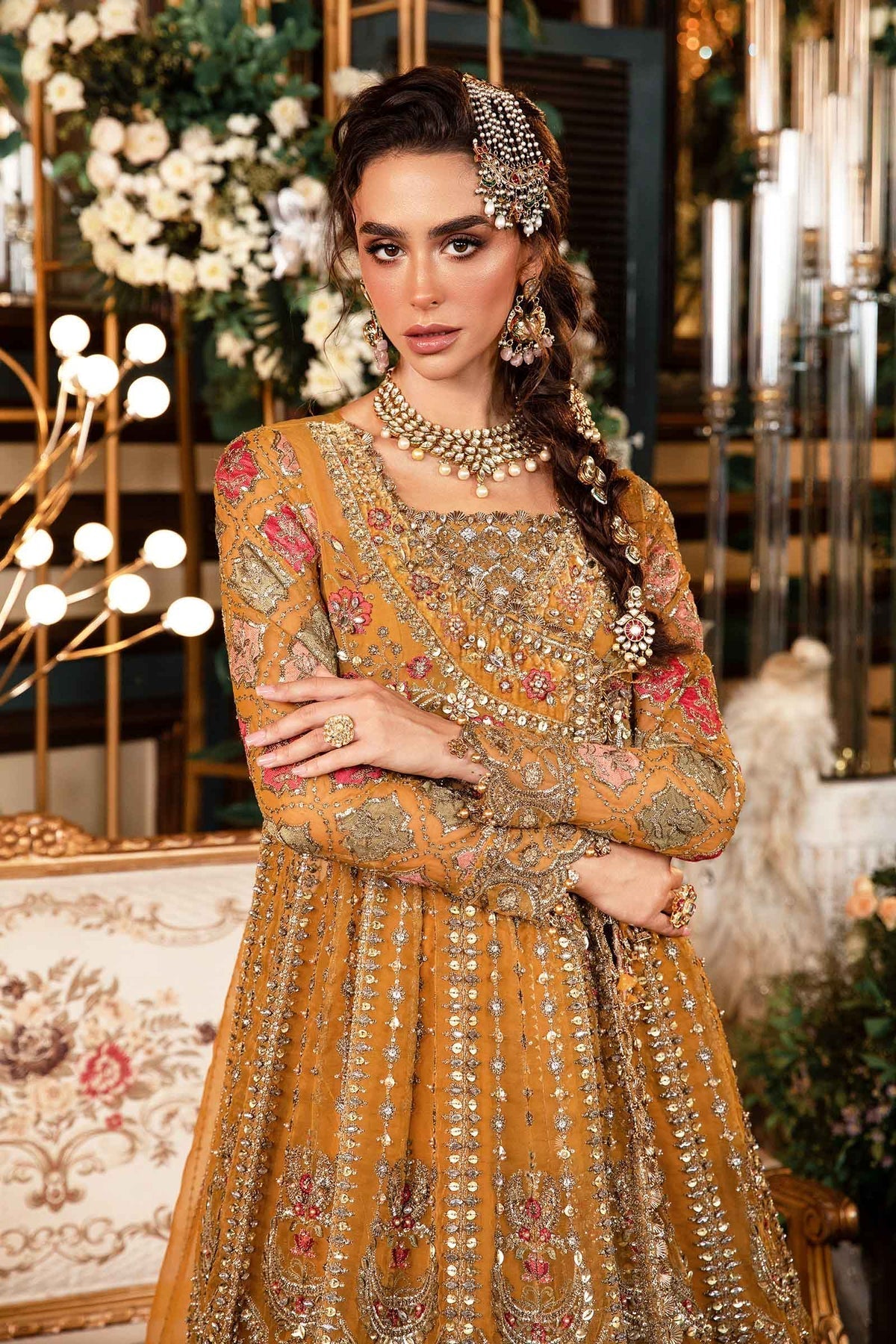 Maria B – BD-2907 Mustard Style
