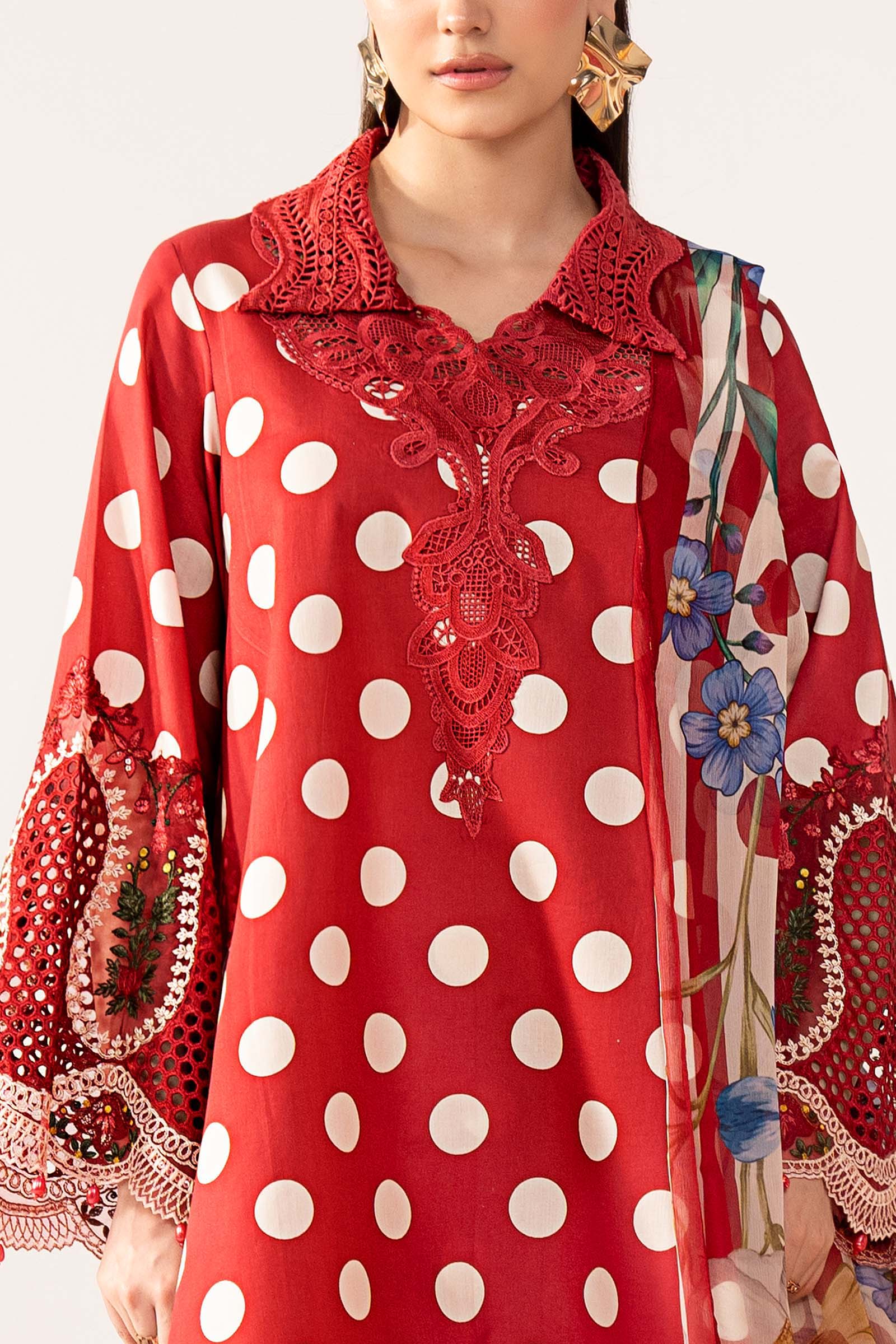 3 Piece Embroidered Lawn Suit