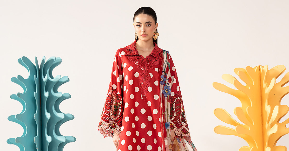3 Piece Embroidered Lawn Suit