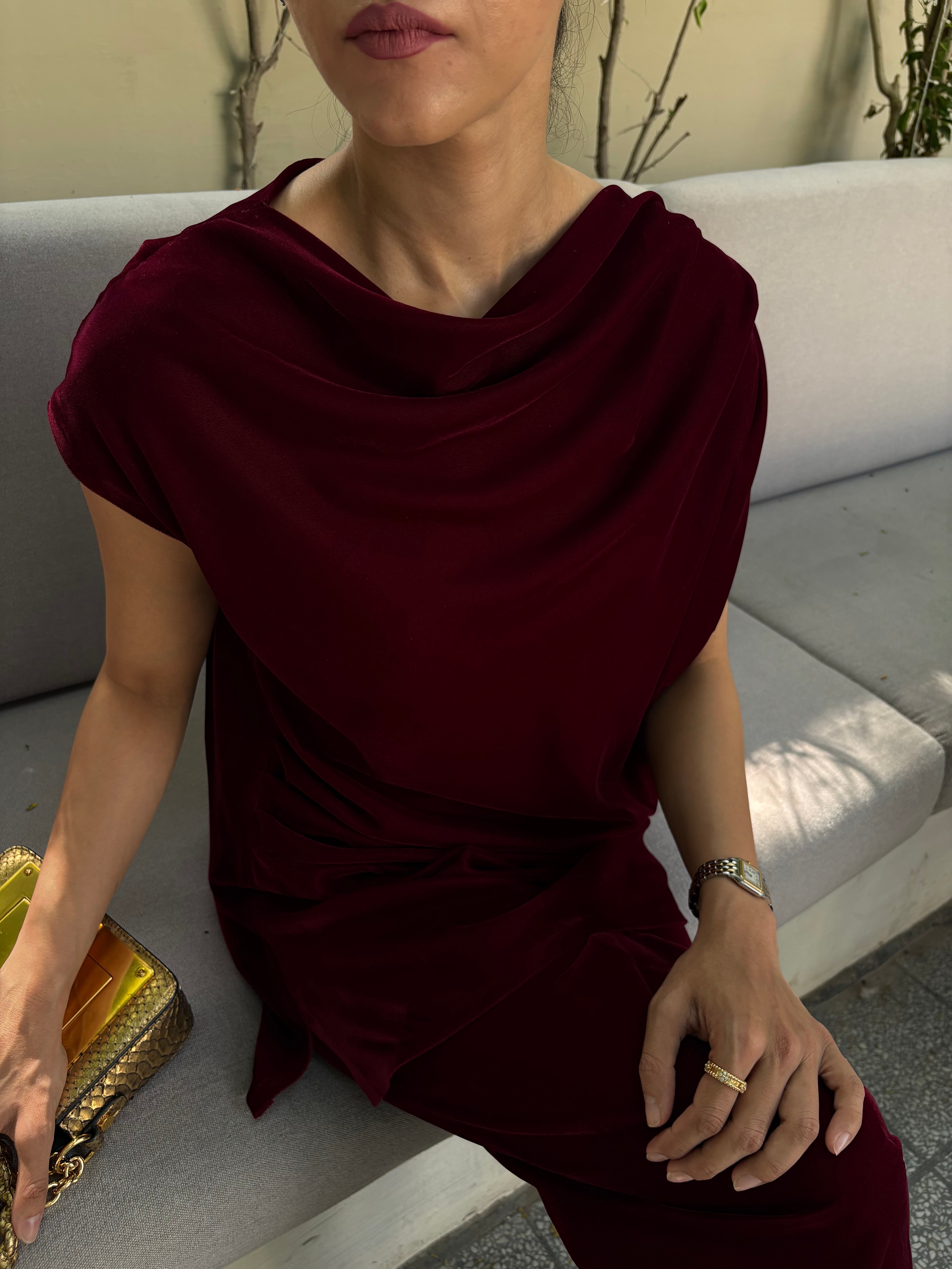 Burgundy Lodge Set