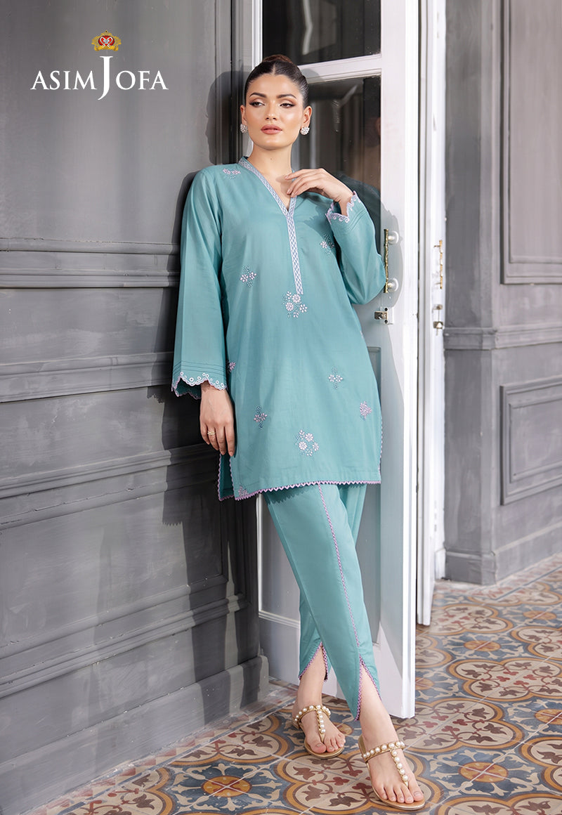 AJPB-188 EMBROIDERED CAMBRIC STITCHED 2PCS