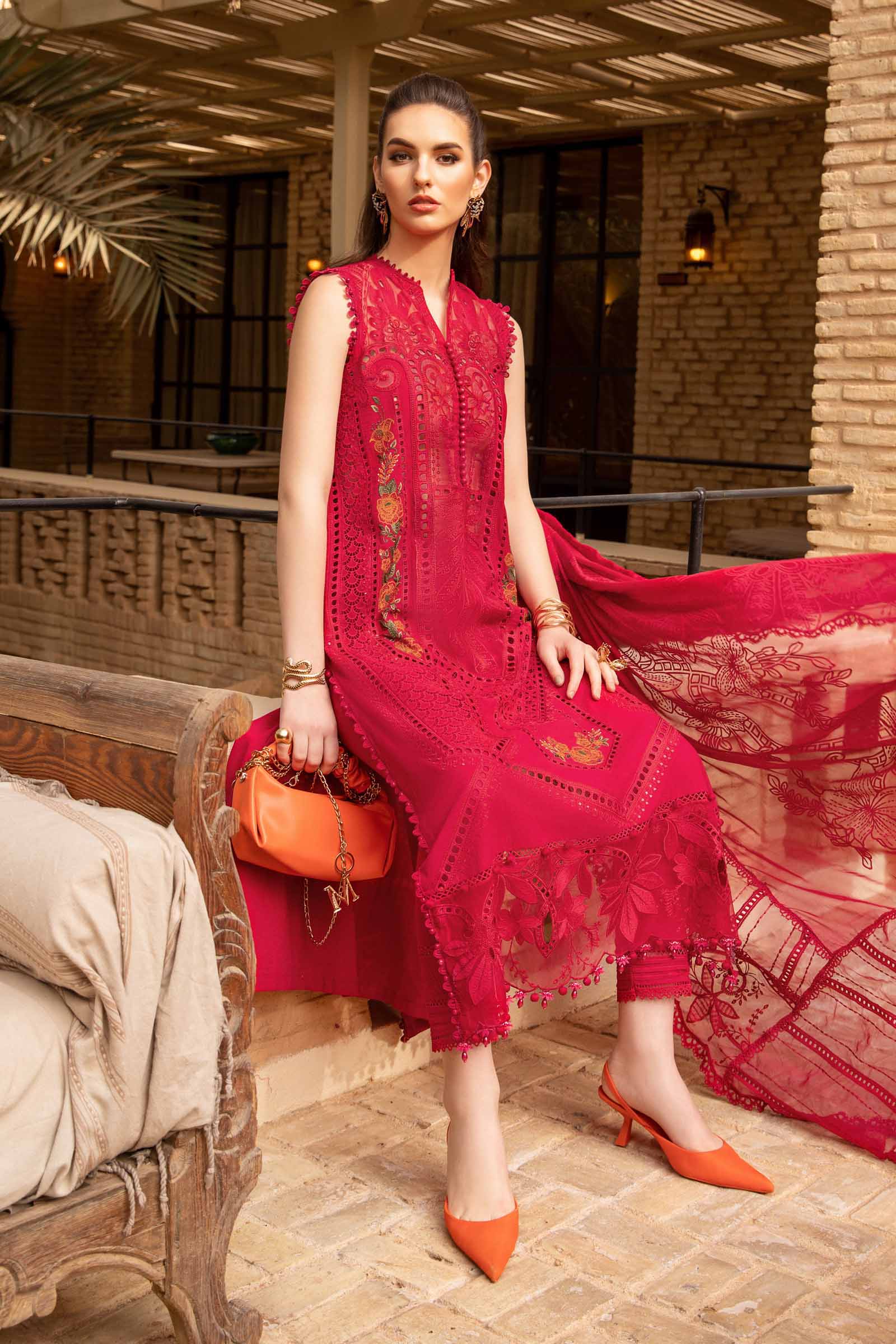 JML-007-Maroon and White