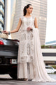 3 Piece Unstitched Embroidered Lawn Suit