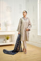 3 Piece Embroidered Chiffon Suit | MCS-25-108
