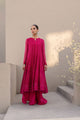 Reyah: Fw24Da-2653 Dark Pink 2Pcs Embroidered Kurta With Trouser