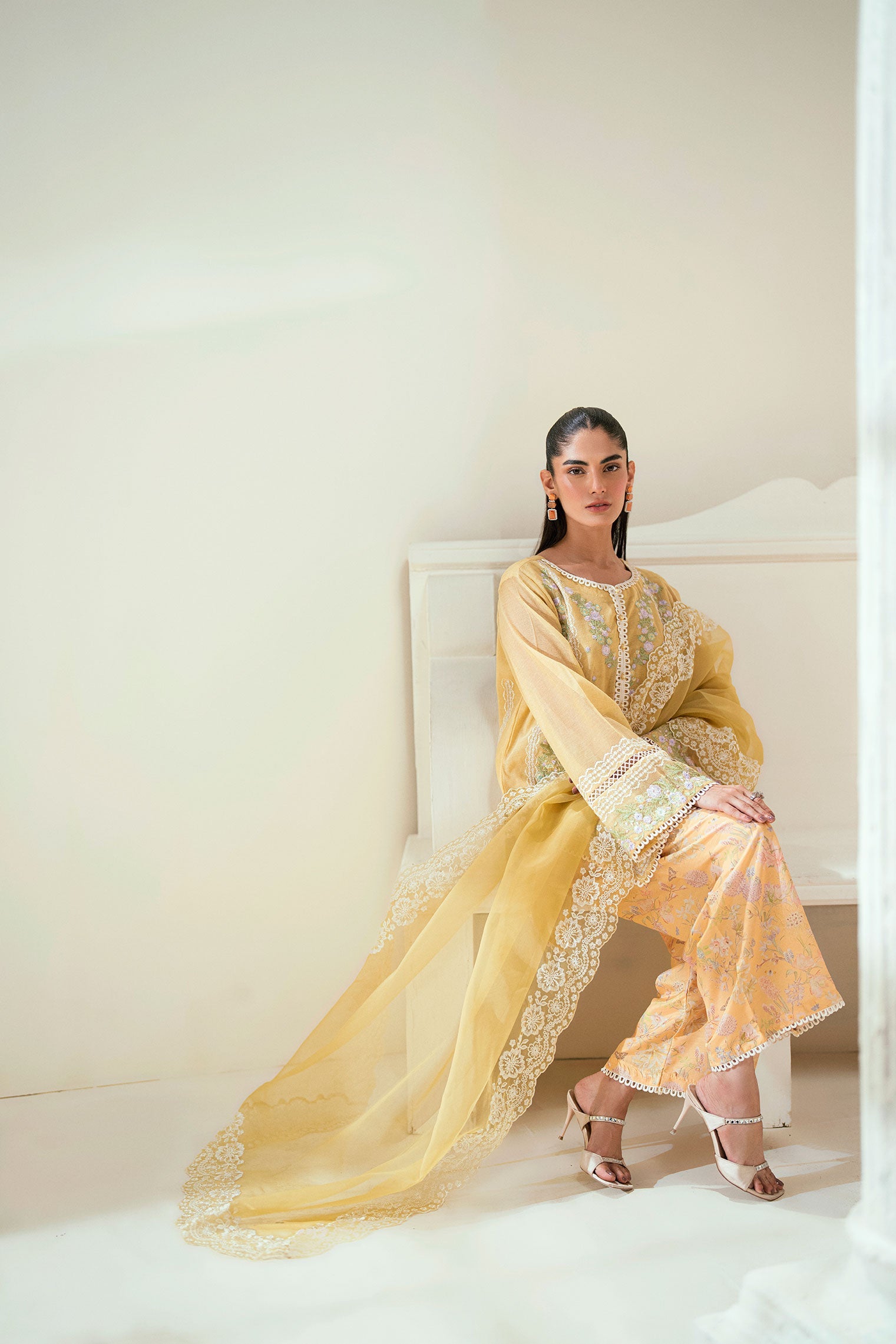 SS25DD-2741 BEIGE DUPATTA