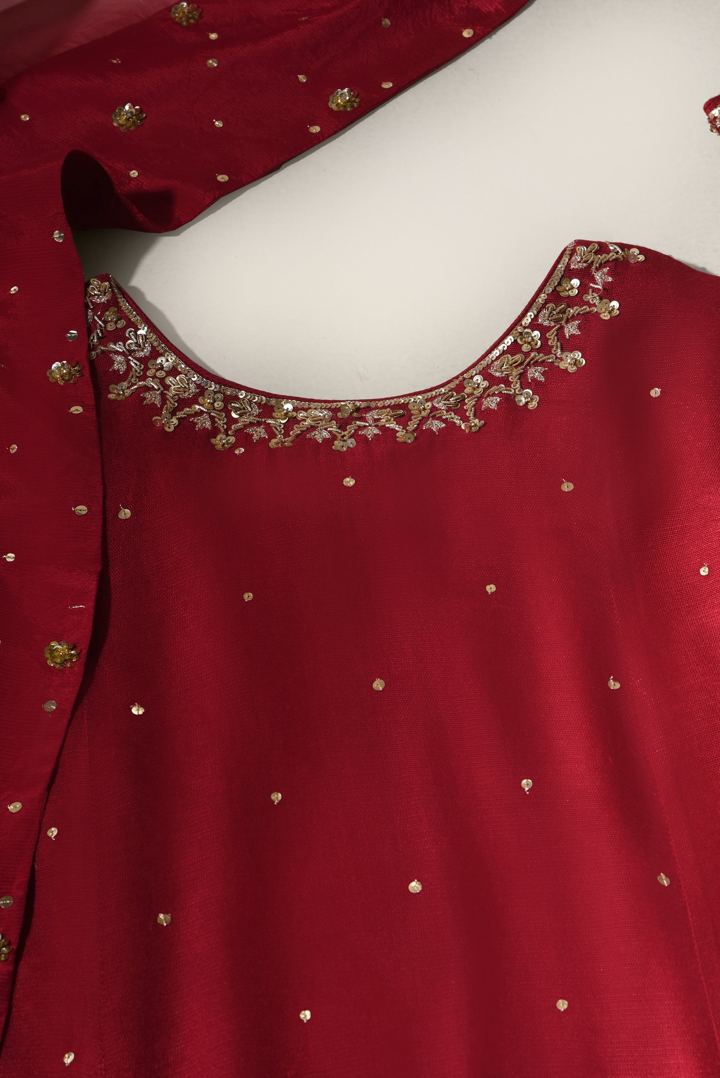 Abraya Maroon