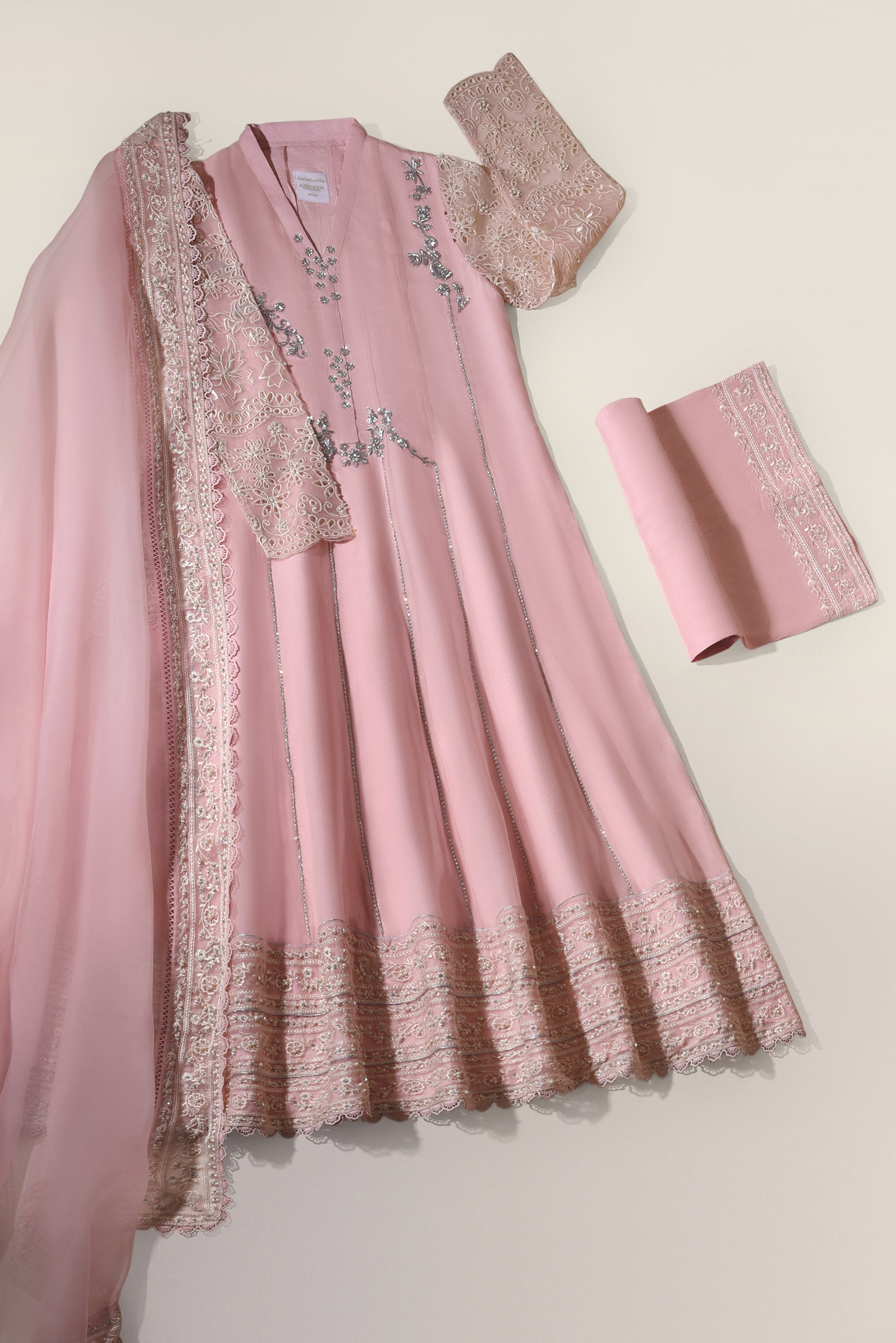 Pink Blush Cutwork