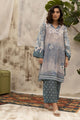 DC-2131 BLUE LAWN 2PCS PRINTED KURTA WITH TROUSER