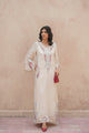 Serene White Kaftan