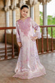 3 Piece Embroidered Raw Silk Suit