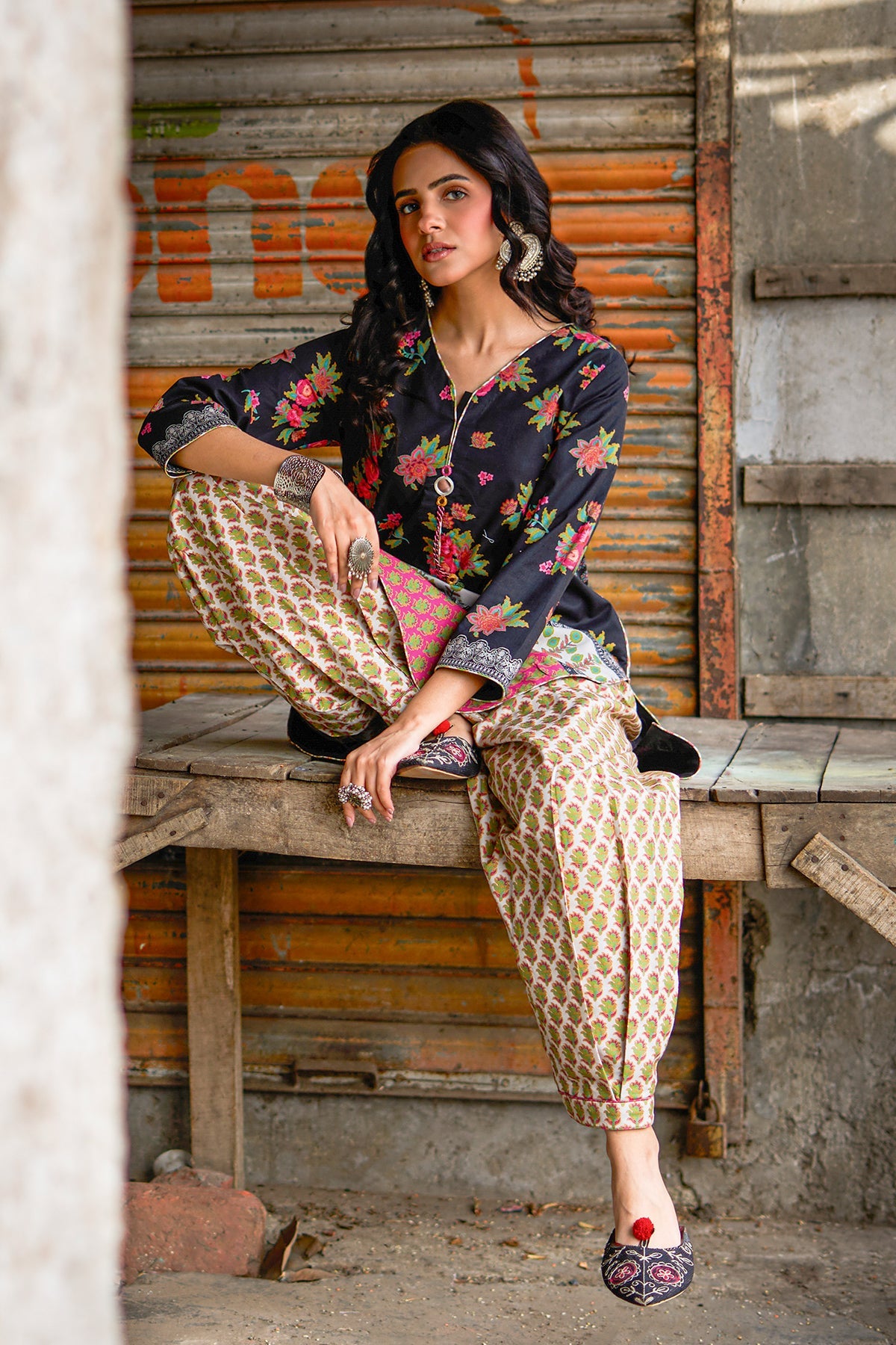 2-PC Printed Lawn CPM-6-206
