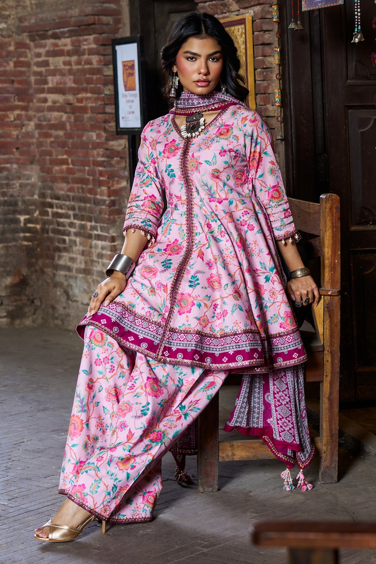 3-PC Embroidered CNP-6-225
