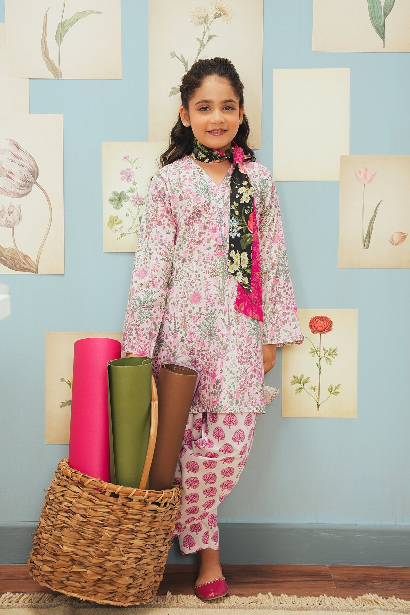 PRINTED SUIT (E1733/402/529 E1733/302/529)