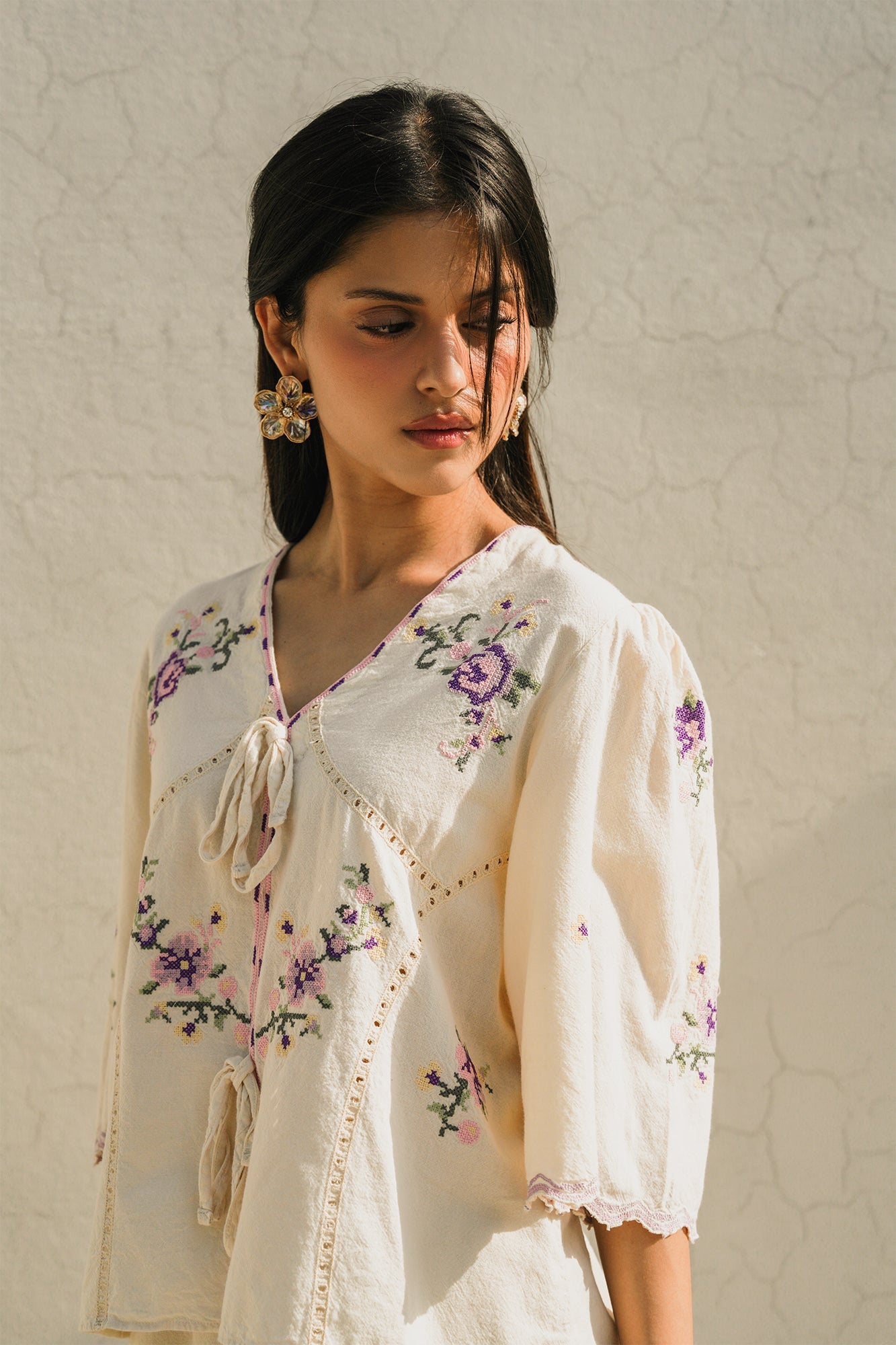 EMBROIDERED SUIT (E0755/106/002)