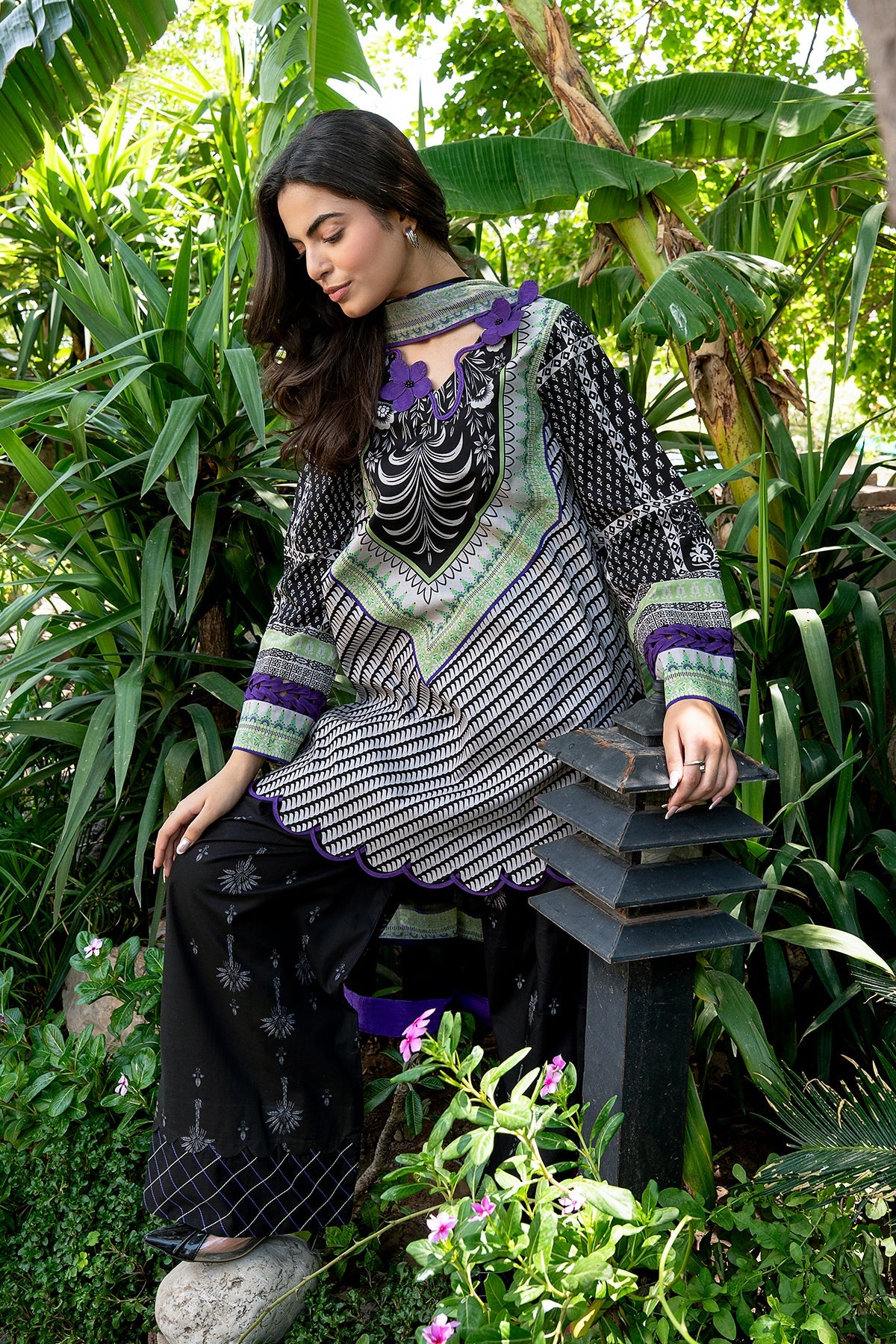3-PC Unstitched Printed Lawn C-Print Vol 3 CP6-24