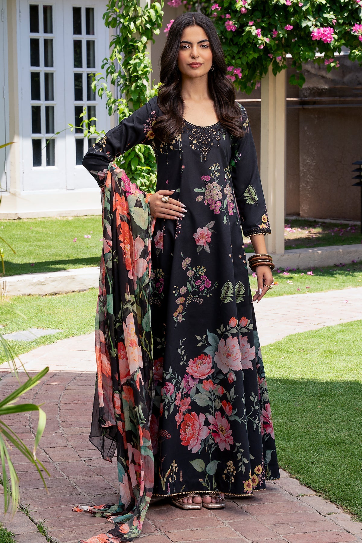 3 Piece Printed Lawn Maxi CNP-6-284