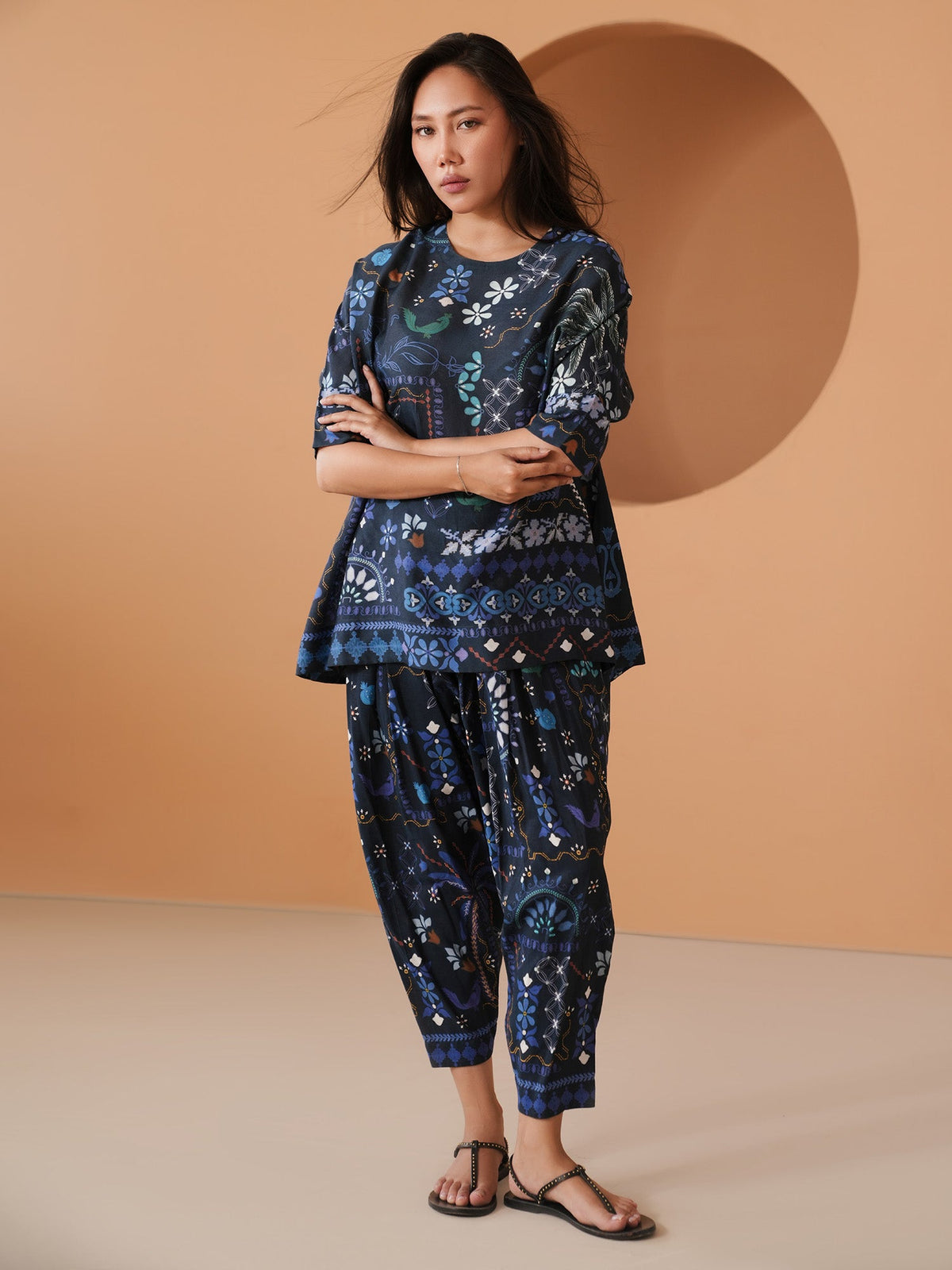 Lily Top & Skinny Shalwar