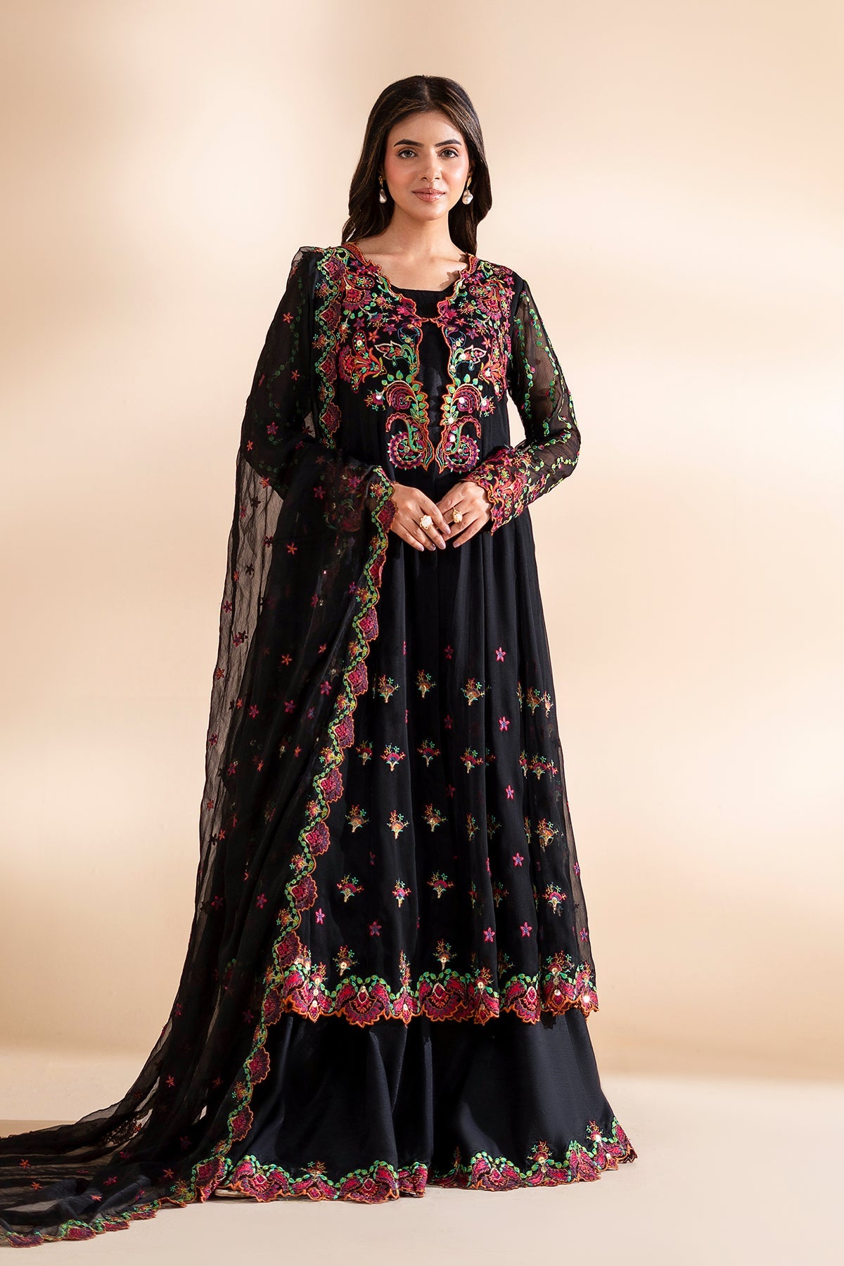 3-PC Embroidered CMA-6-334