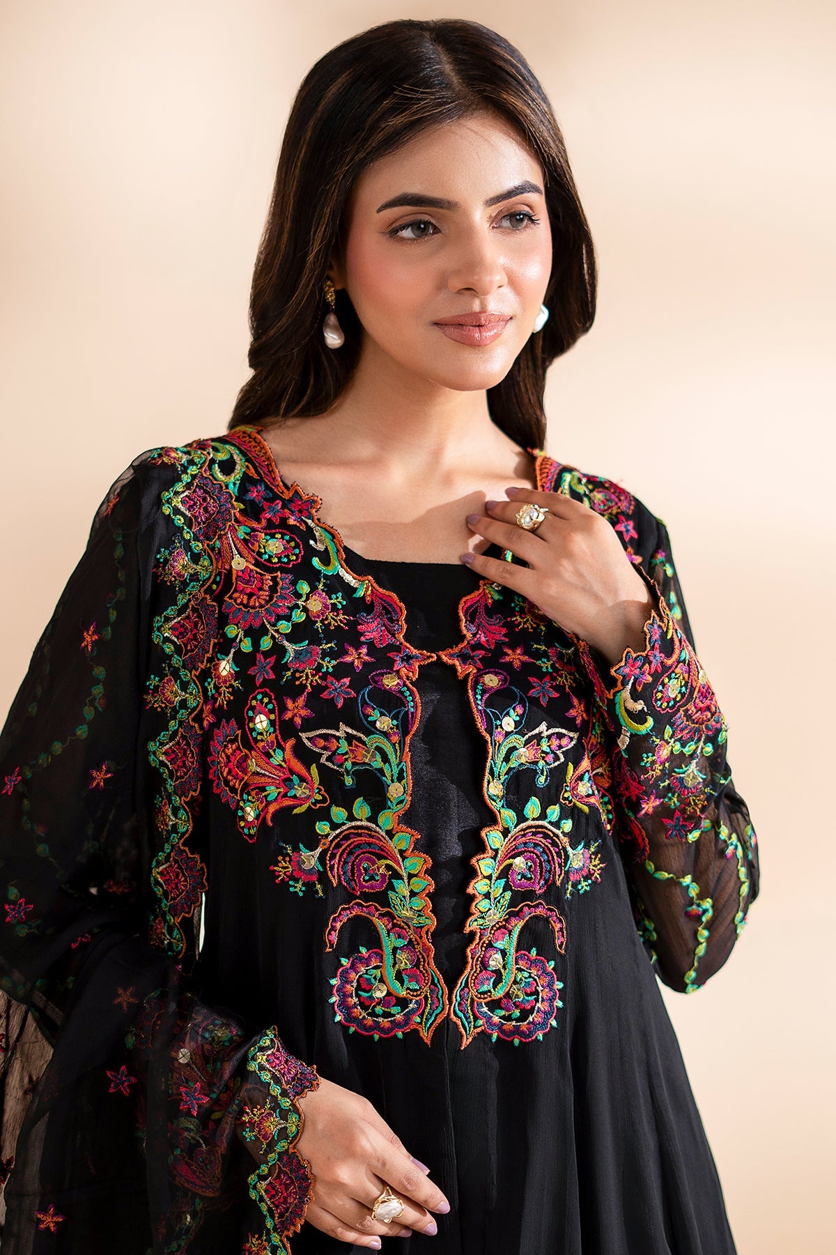 3-PC Embroidered CMA-6-334