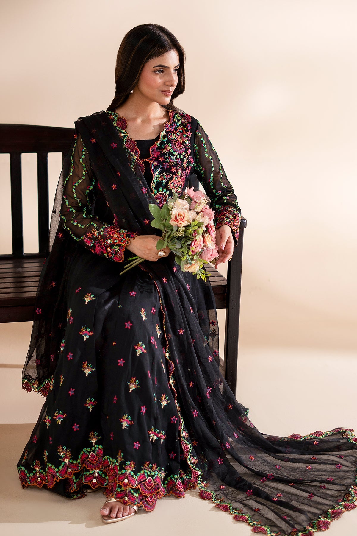 3-PC Embroidered CMA-6-334