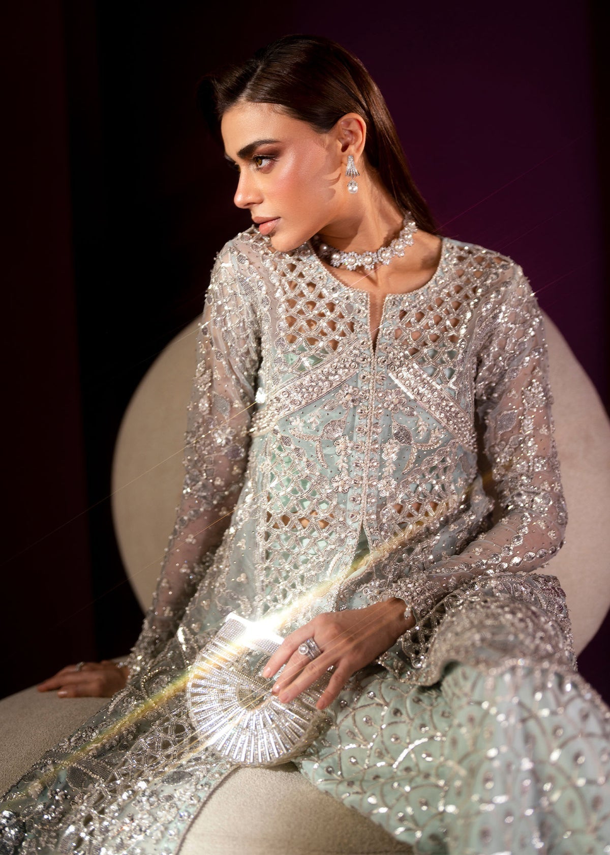 Orchid Style — Mairaz Grey Three-Piece Suit