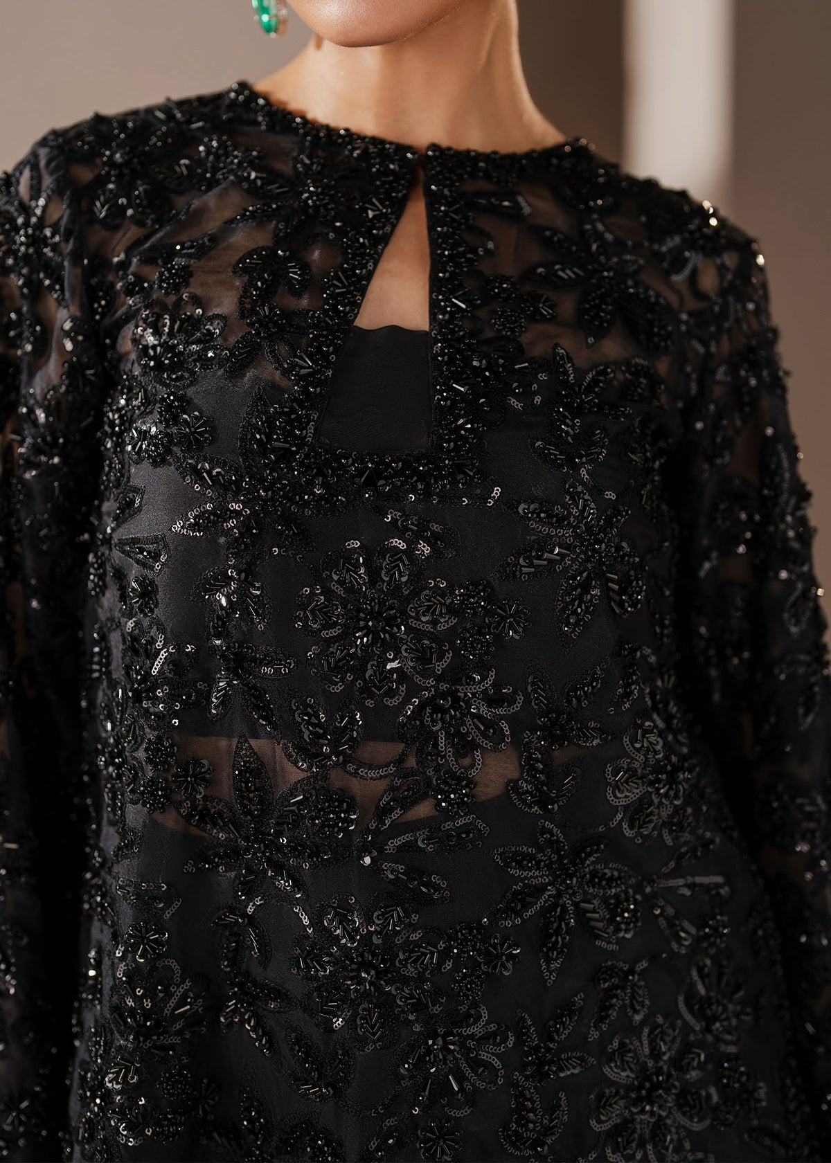 Cerys Style — Mairaz Black Three-Piece Suit