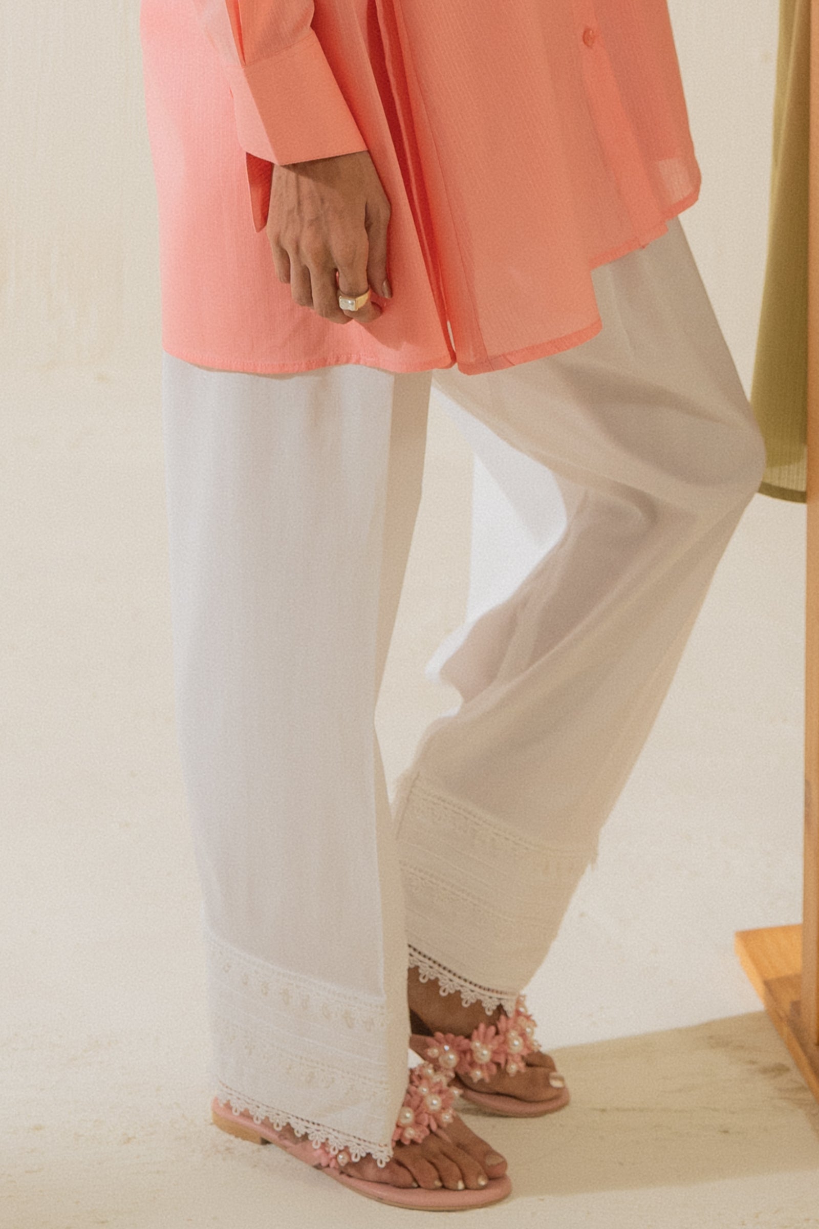 Laced Shalwar