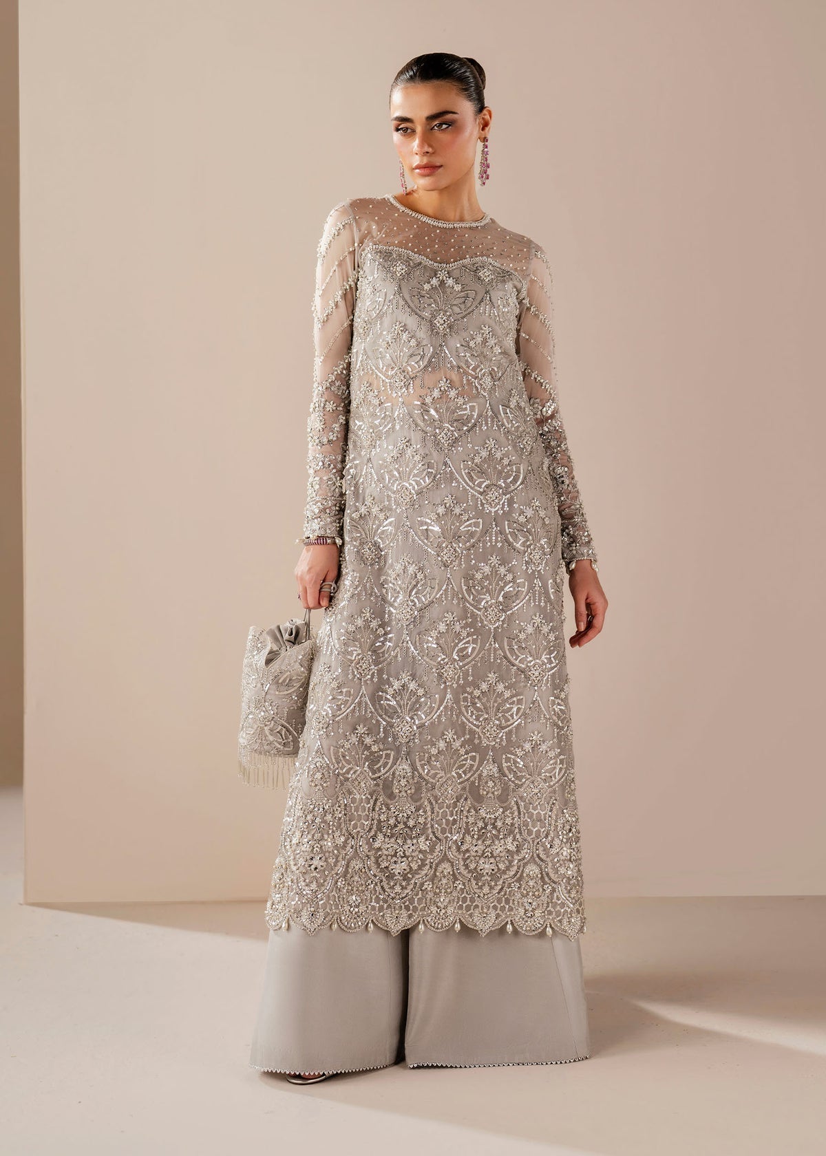 Orchid Style — Mairaz Grey Three-Piece Suit