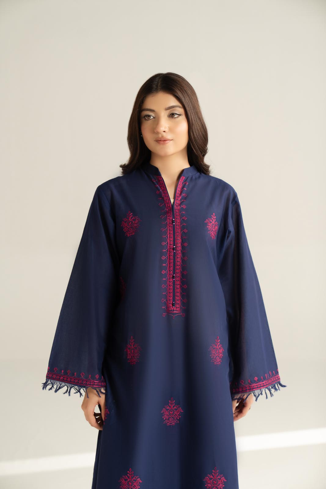2 Piece Lawn Embroidered Suit (CS0546)