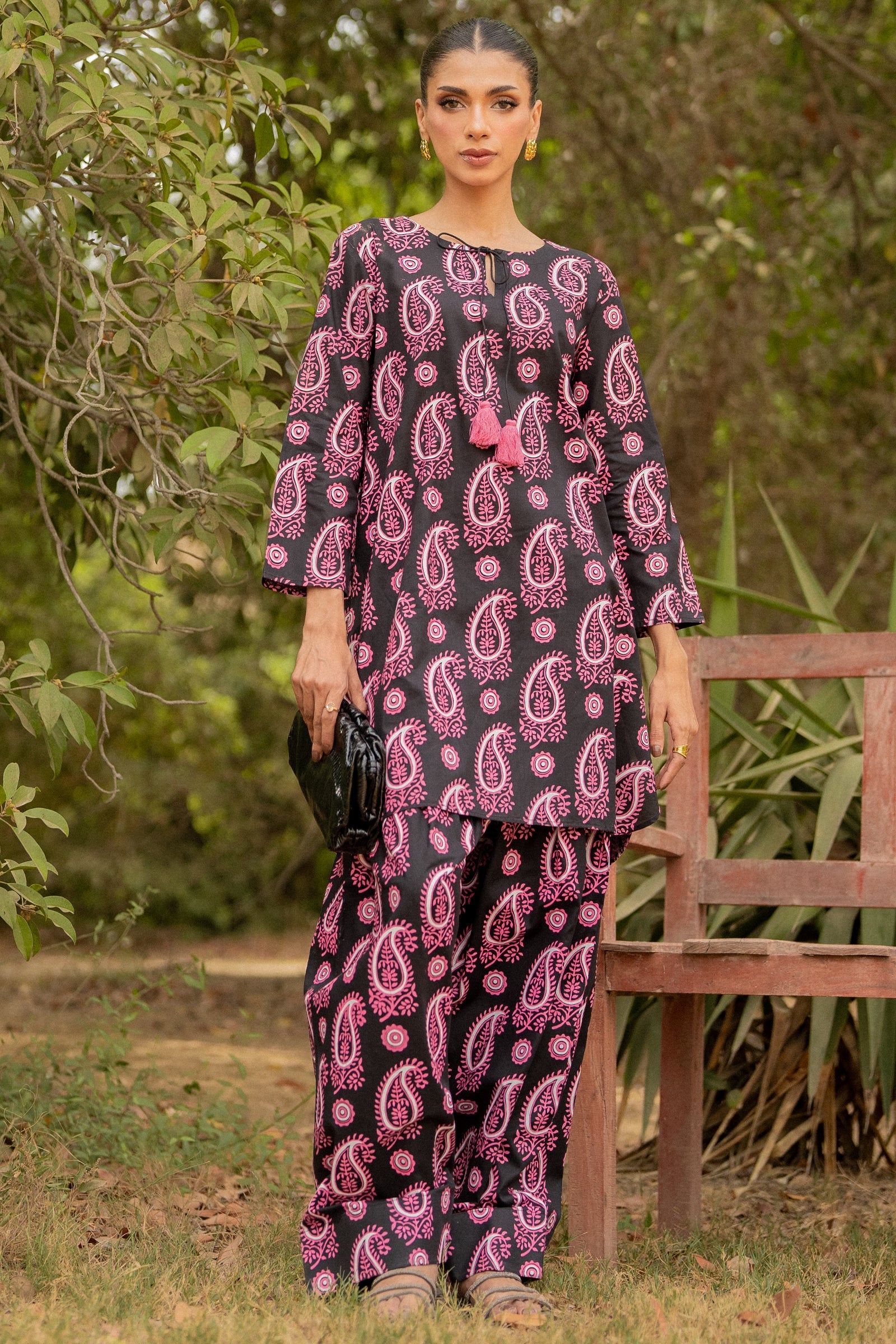 Neon Paisley 2 piece