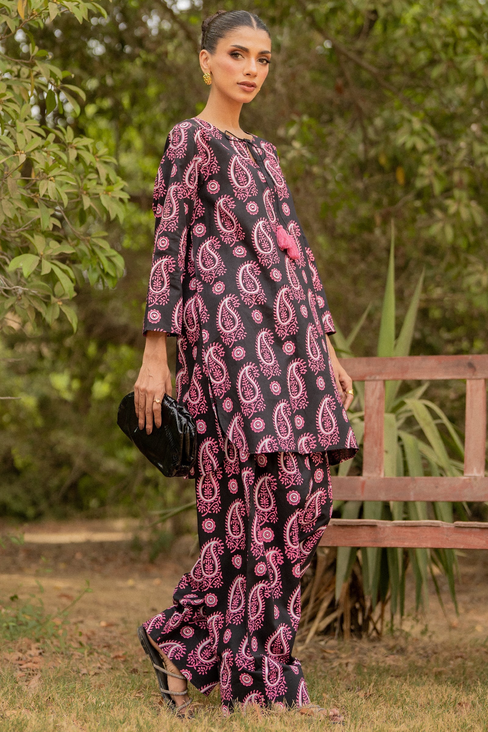 Neon Paisley 2 piece