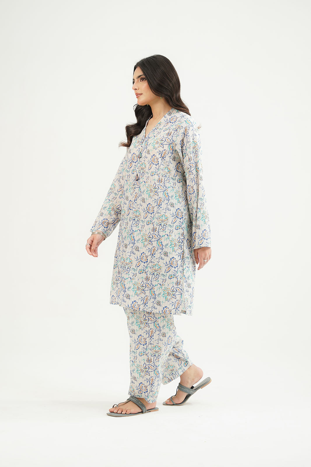 2 Piece Printed Lawn Printed Suit (CP0451)