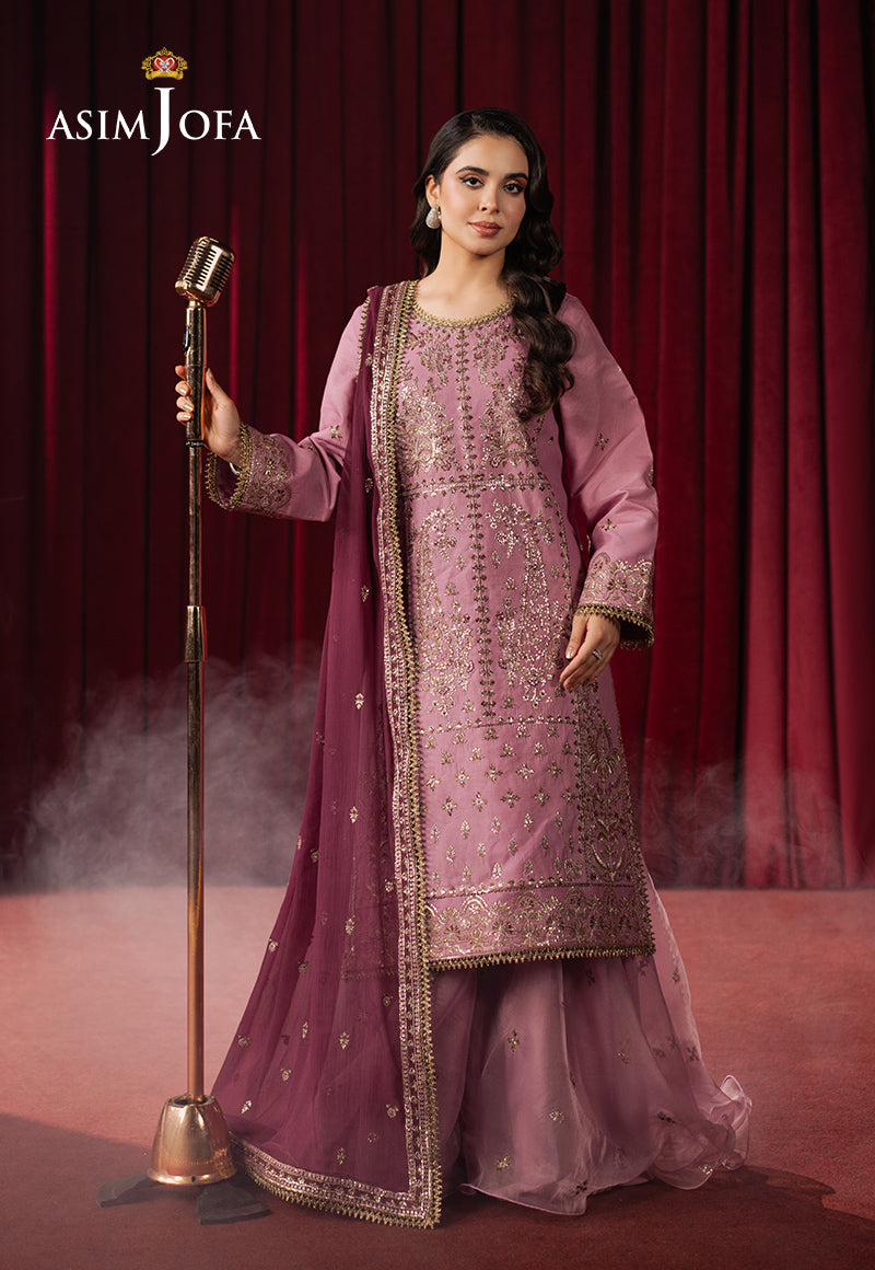 AJPF-14 EMBROIDERED SILK 3 PCS