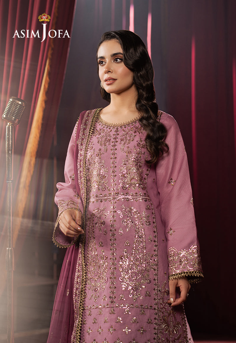 AJPF-14 EMBROIDERED SILK 3 PCS