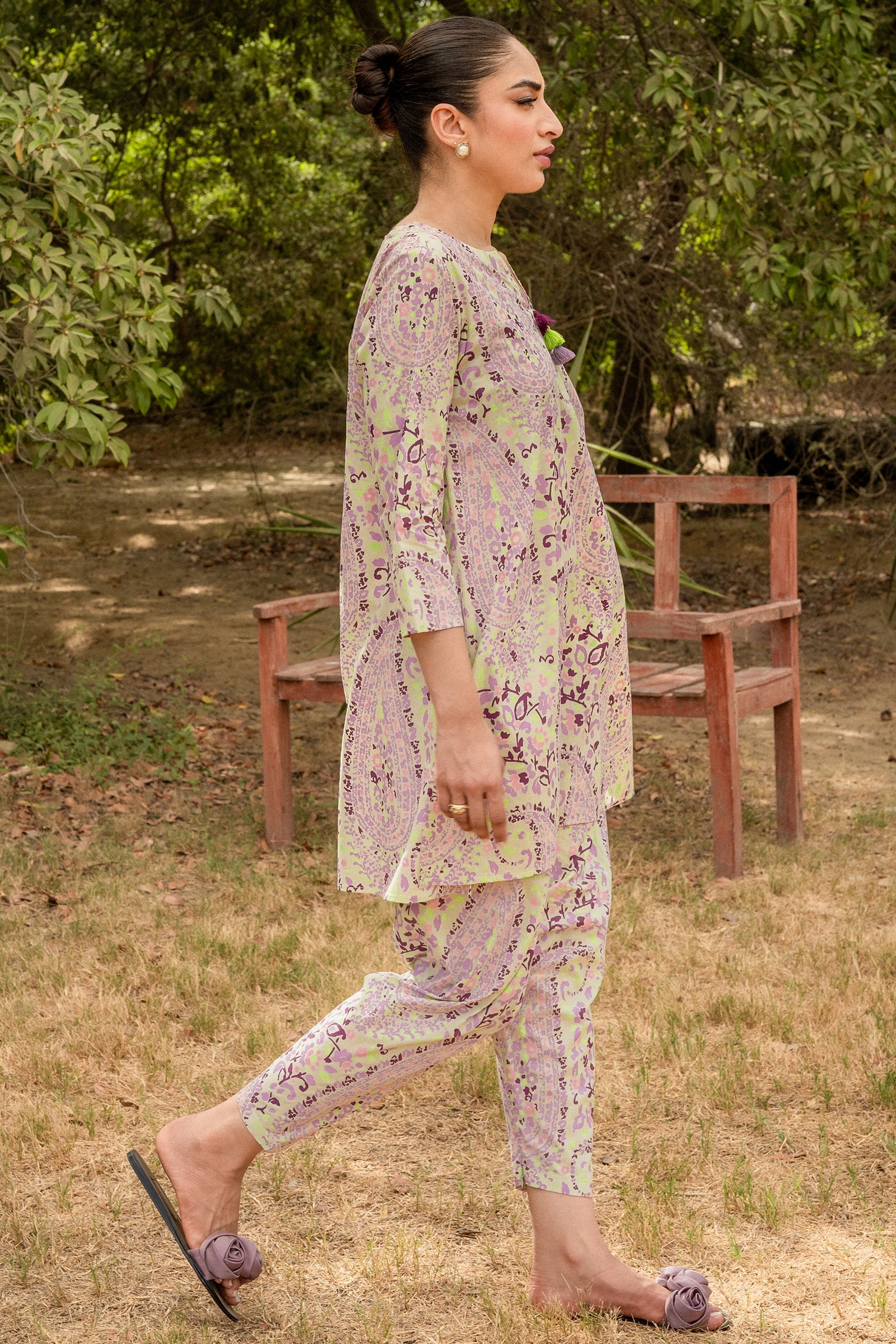 Sage Paisley 2 piece