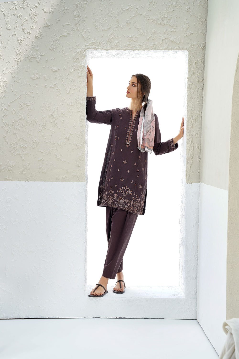 Design 7 - Winter Pret 25 Shirt & Trouser