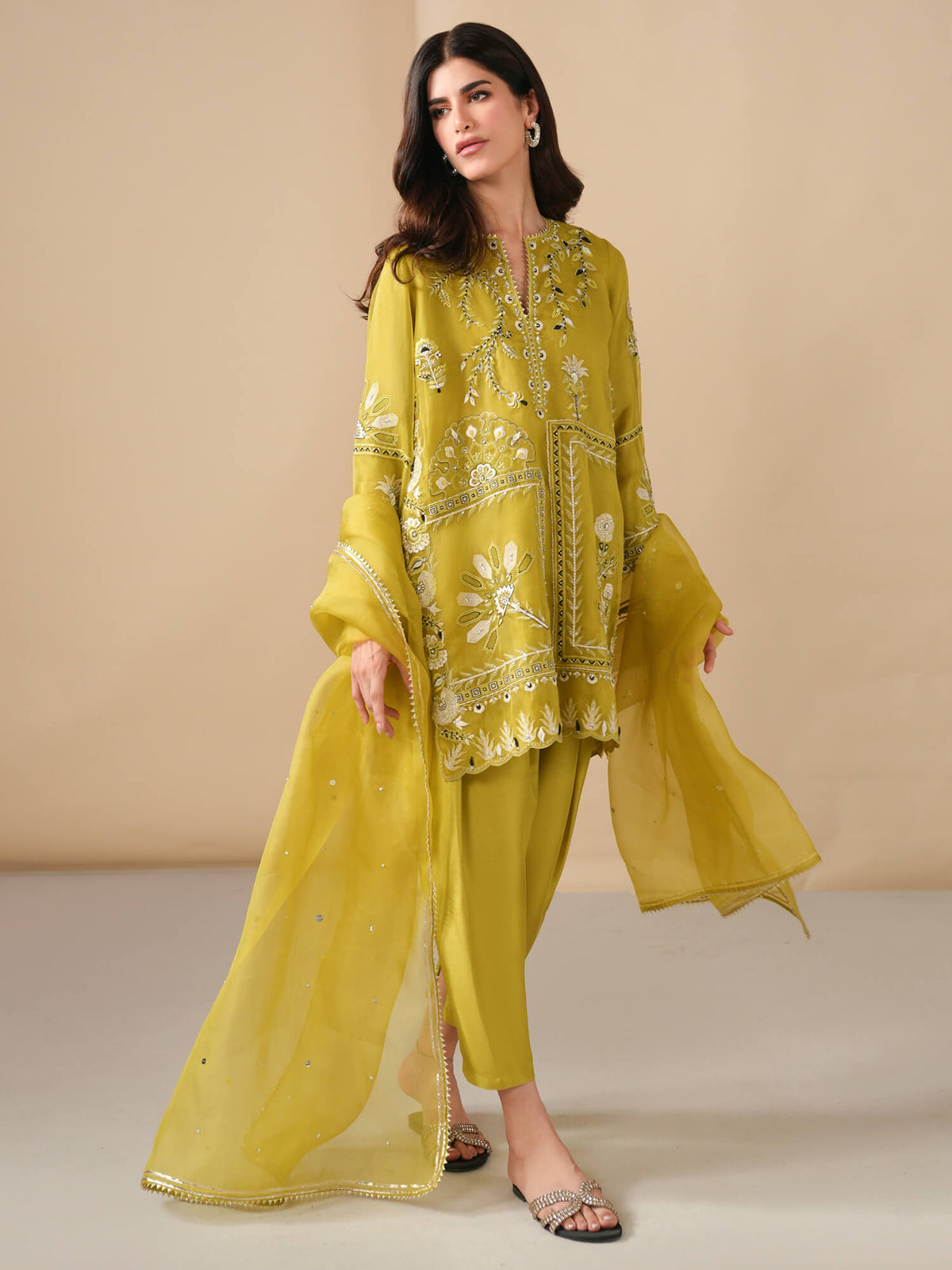 Alisha, Skinny Shalwar & Dupatta