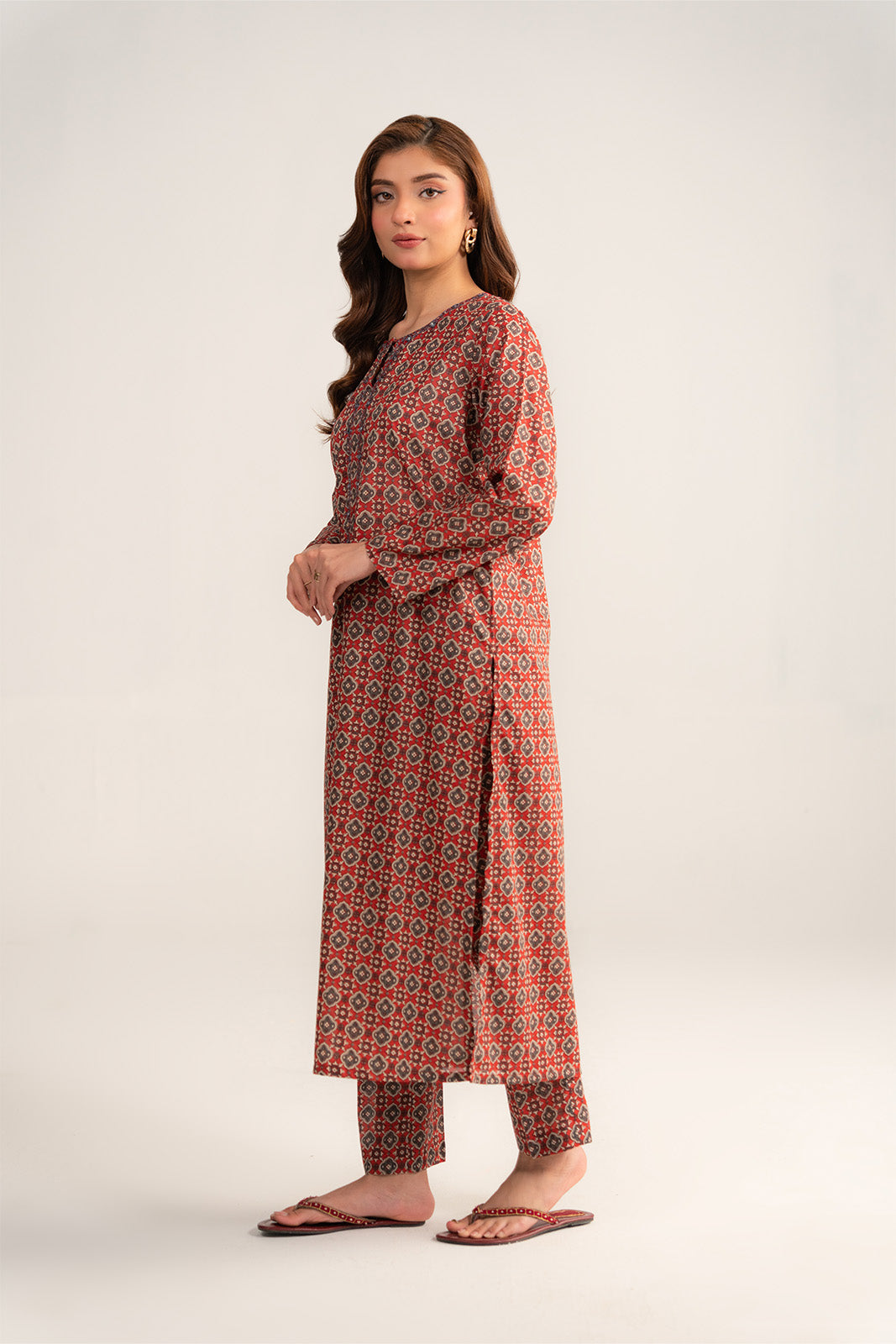2 Piece Printed Lawn Printed Suit (CP0404)