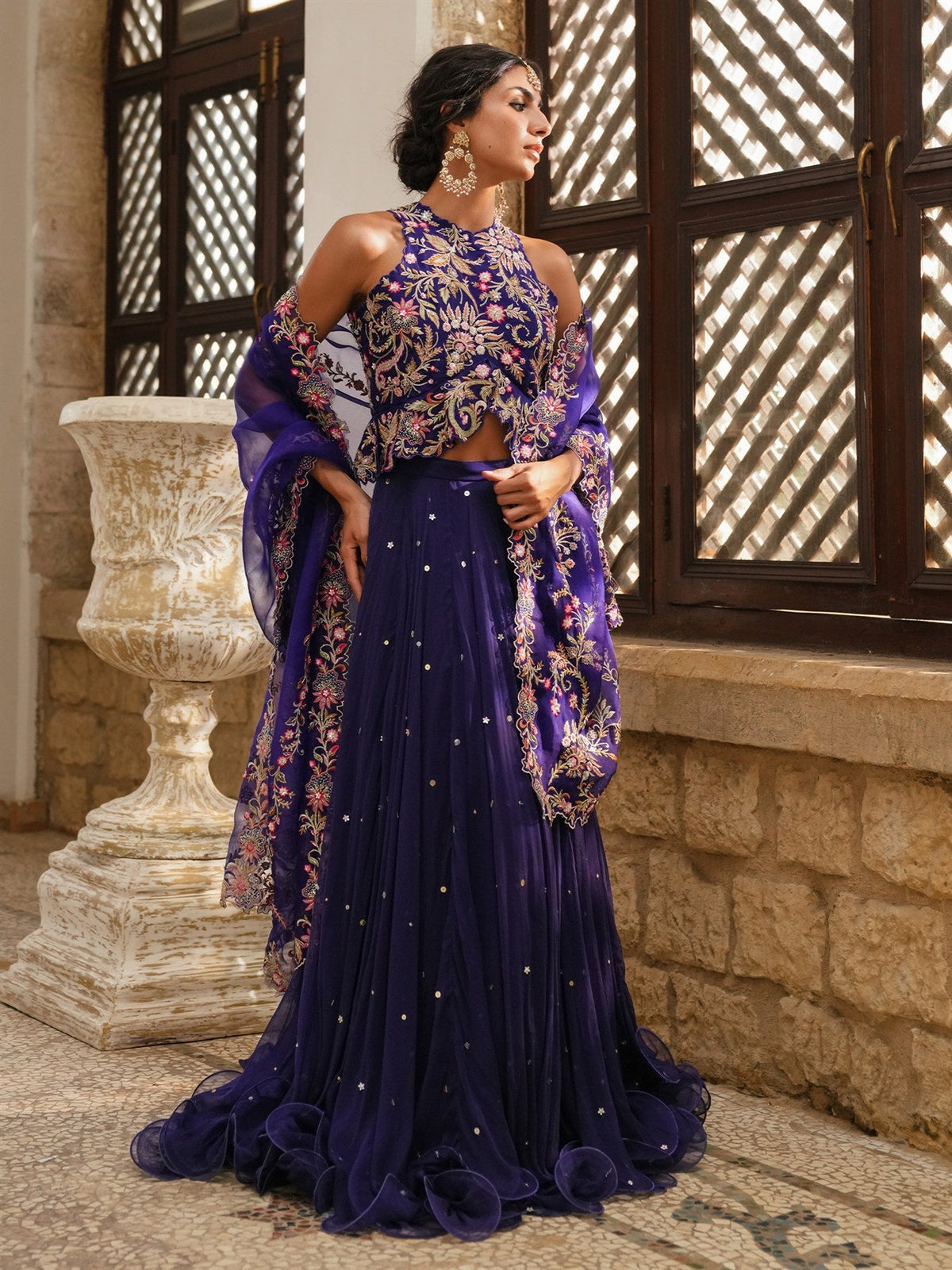 Koti, Lehenga & Dupatta